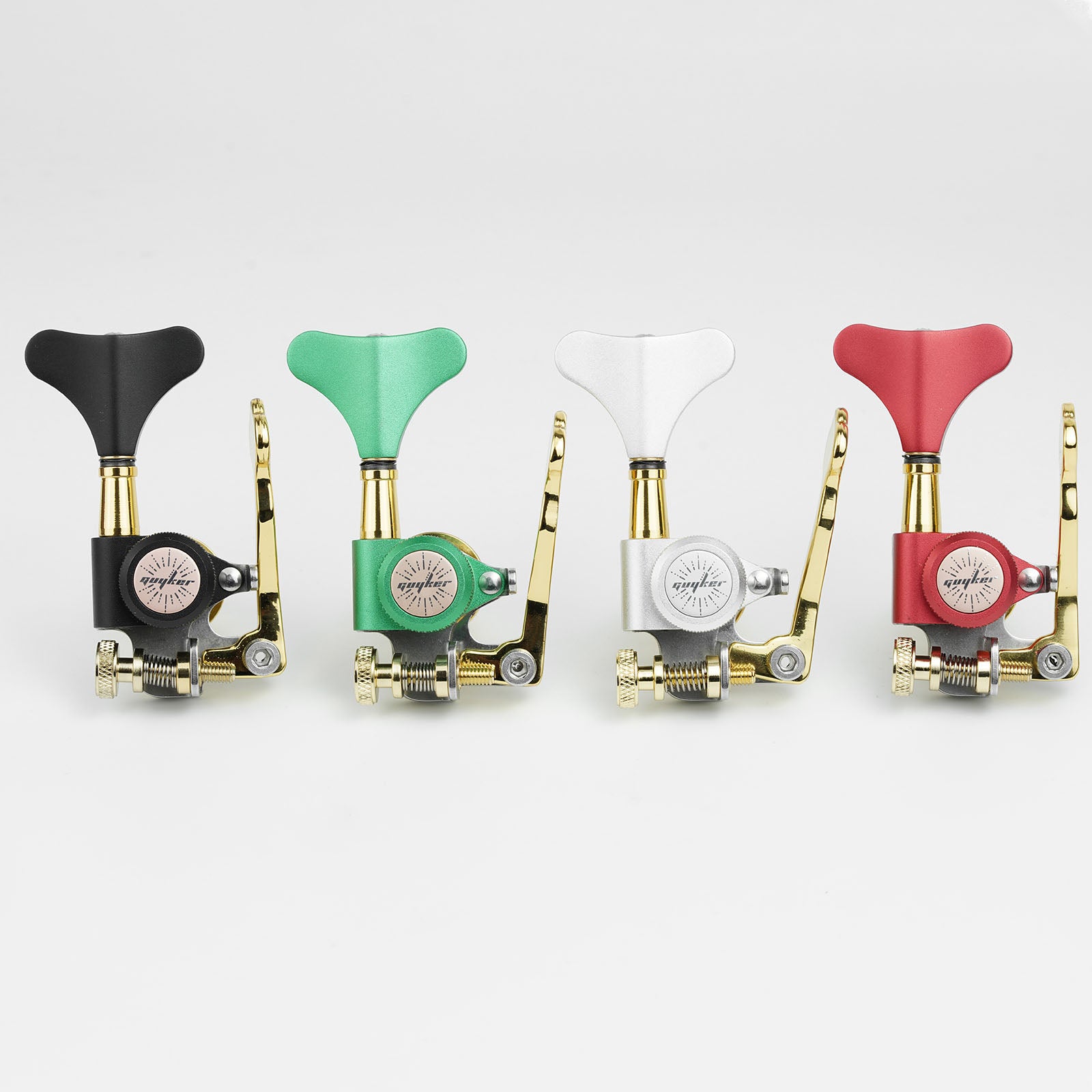 Guyker BBA-150D Bass Drop D Locking Machine Head Tuner Right Hand for Electric Bass