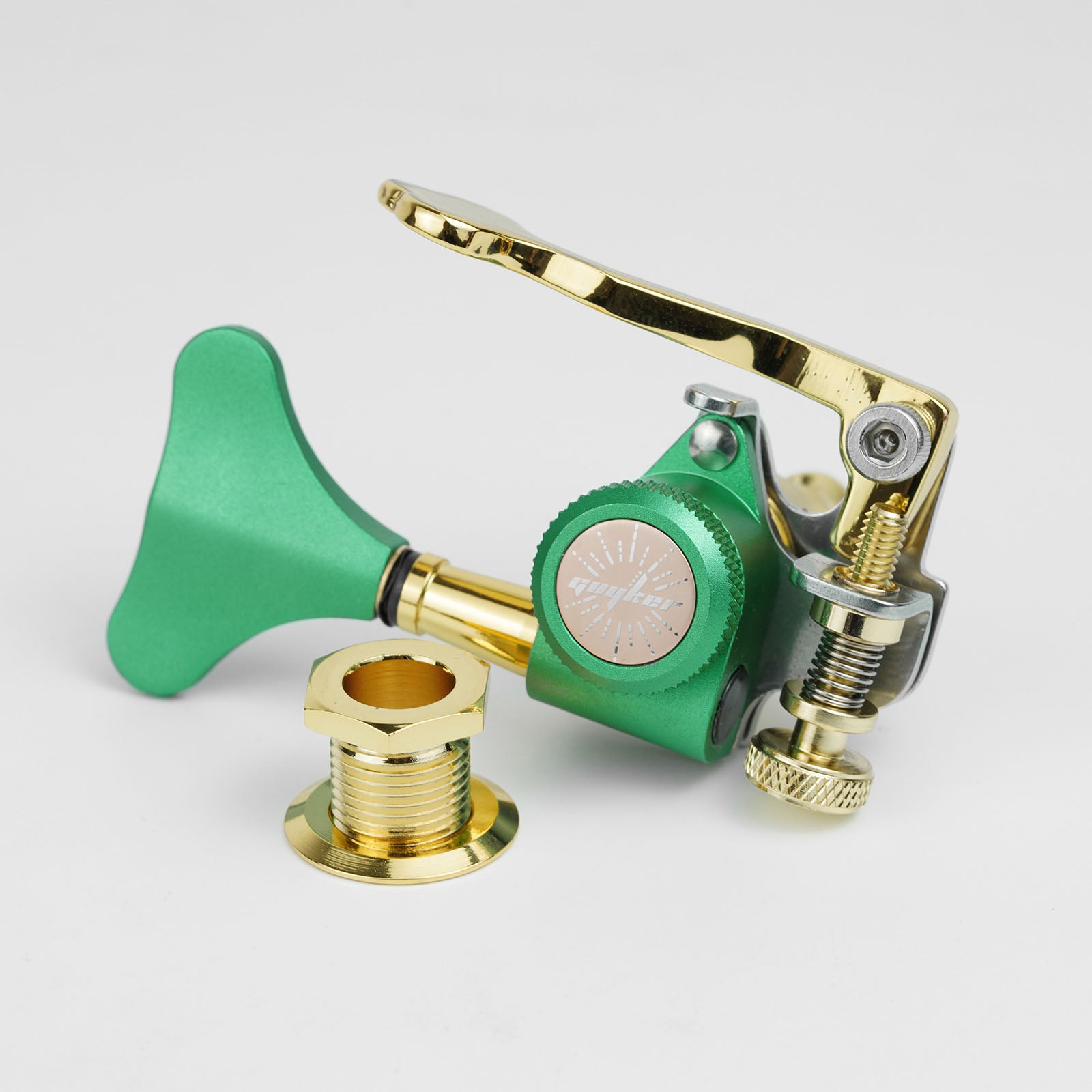 Guyker BBA-150D Bass Drop D Locking Machine Head Tuner Right Hand for Electric Bass