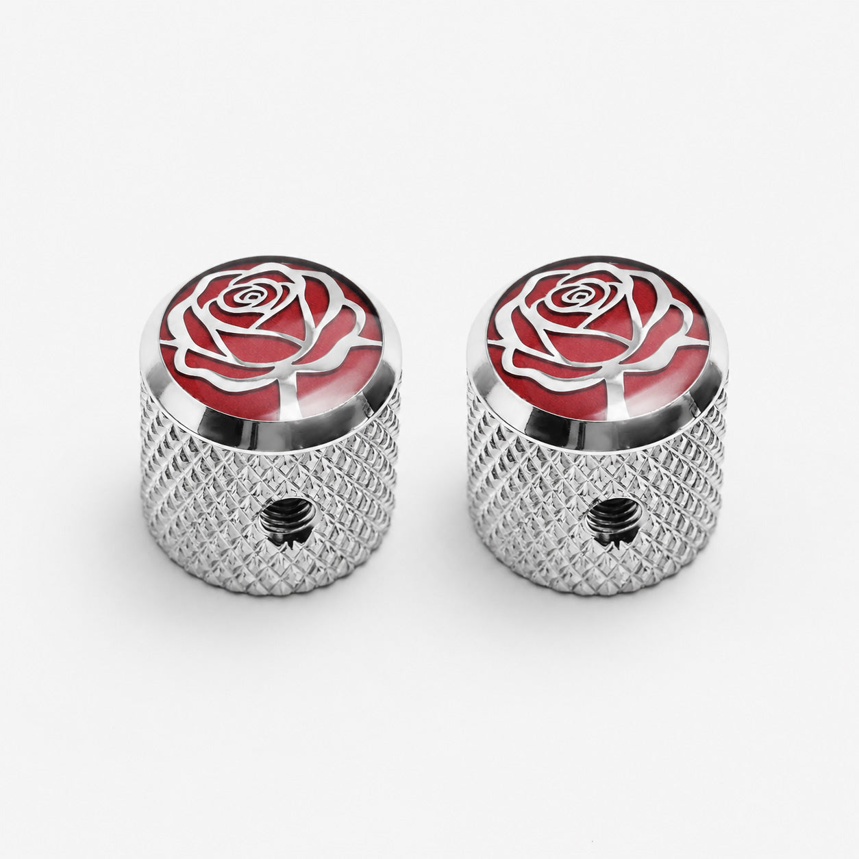 Guyker CKB003 CNC Stainless Steel Guitar Control Knobs for Electric Guitar and Bass
