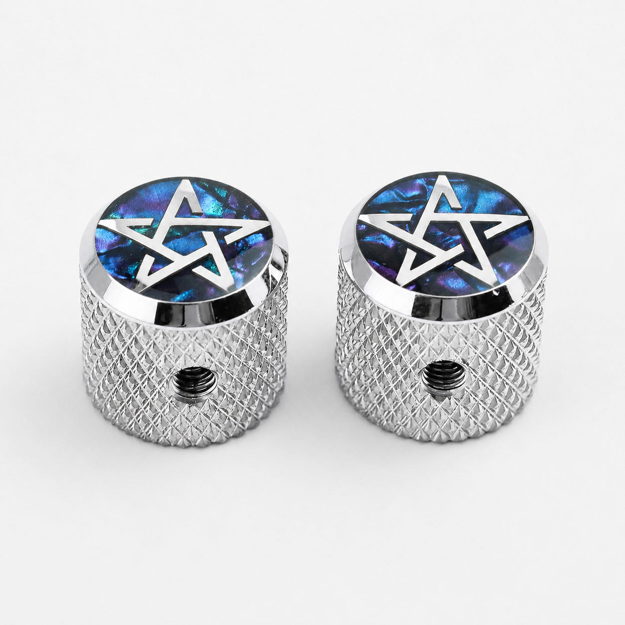 Guyker CKB003 CNC Stainless Steel Guitar Control Knobs for Electric Guitar and Bass