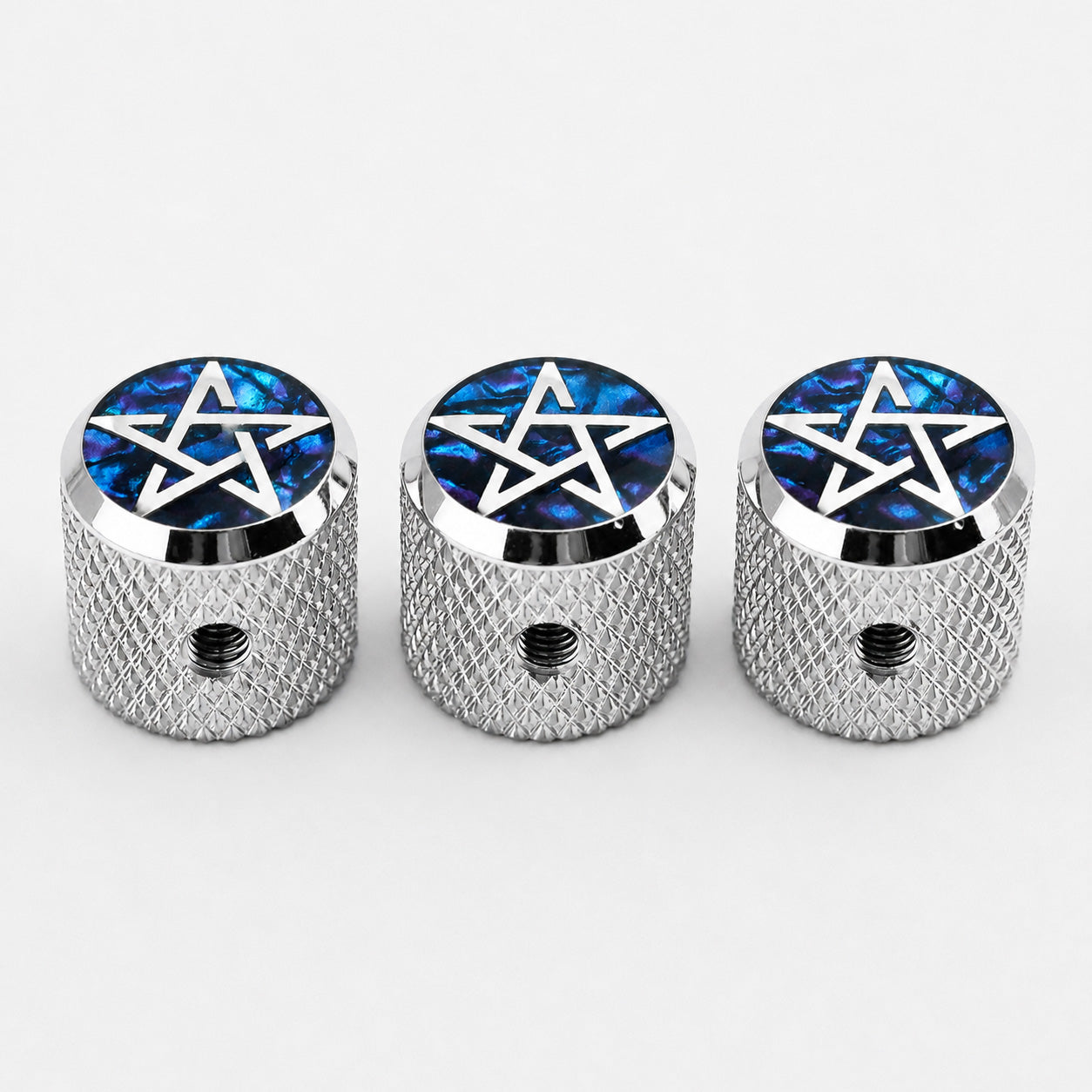 Guyker CKB003 CNC Stainless Steel Guitar Control Knobs for Electric Guitar and Bass