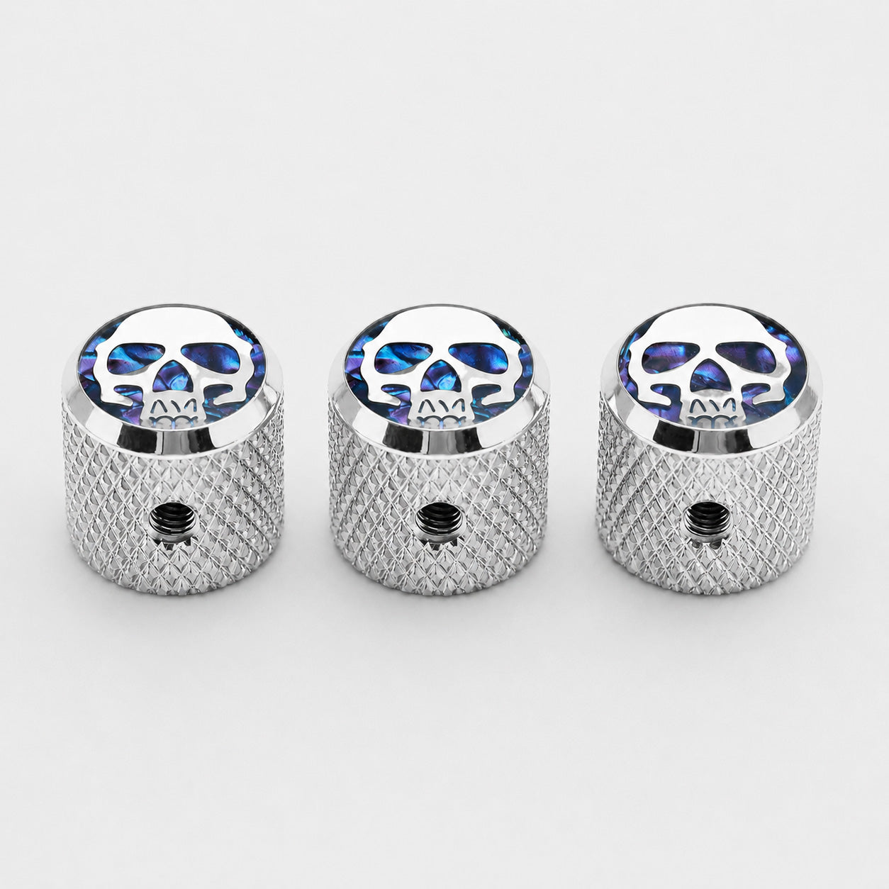 Guyker CKB003 CNC Stainless Steel Guitar Control Knobs for Electric Guitar and Bass