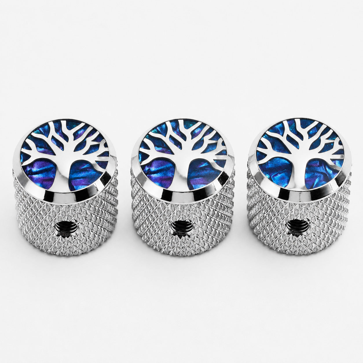 Guyker CKB003 CNC Stainless Steel Guitar Control Knobs for Electric Guitar and Bass