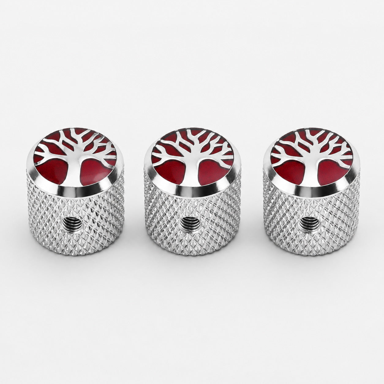 Guyker CKB003 CNC Stainless Steel Guitar Control Knobs for Electric Guitar and Bass