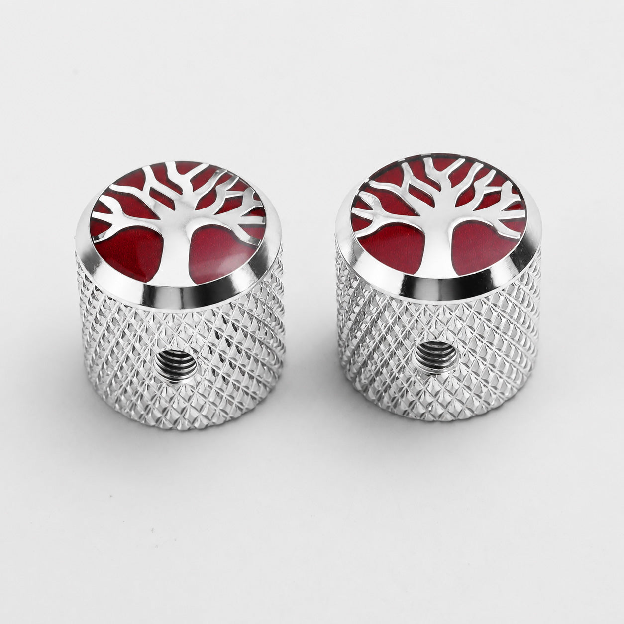 Guyker CKB003 CNC Stainless Steel Guitar Control Knobs for Electric Guitar and Bass