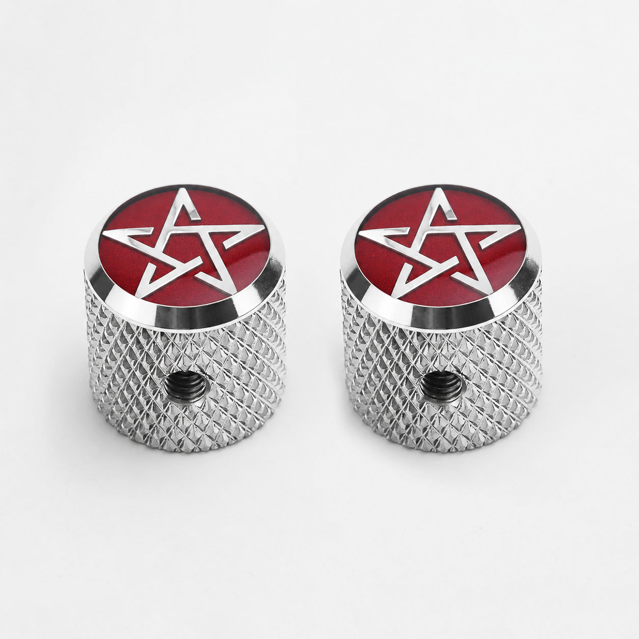 Guyker CKB003 CNC Stainless Steel Guitar Control Knobs for Electric Guitar and Bass