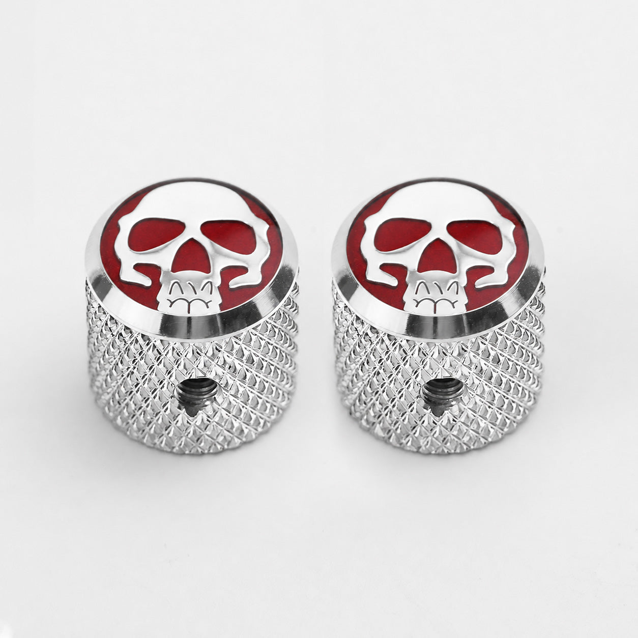 Guyker CKB003 CNC Stainless Steel Guitar Control Knobs for Electric Guitar and Bass