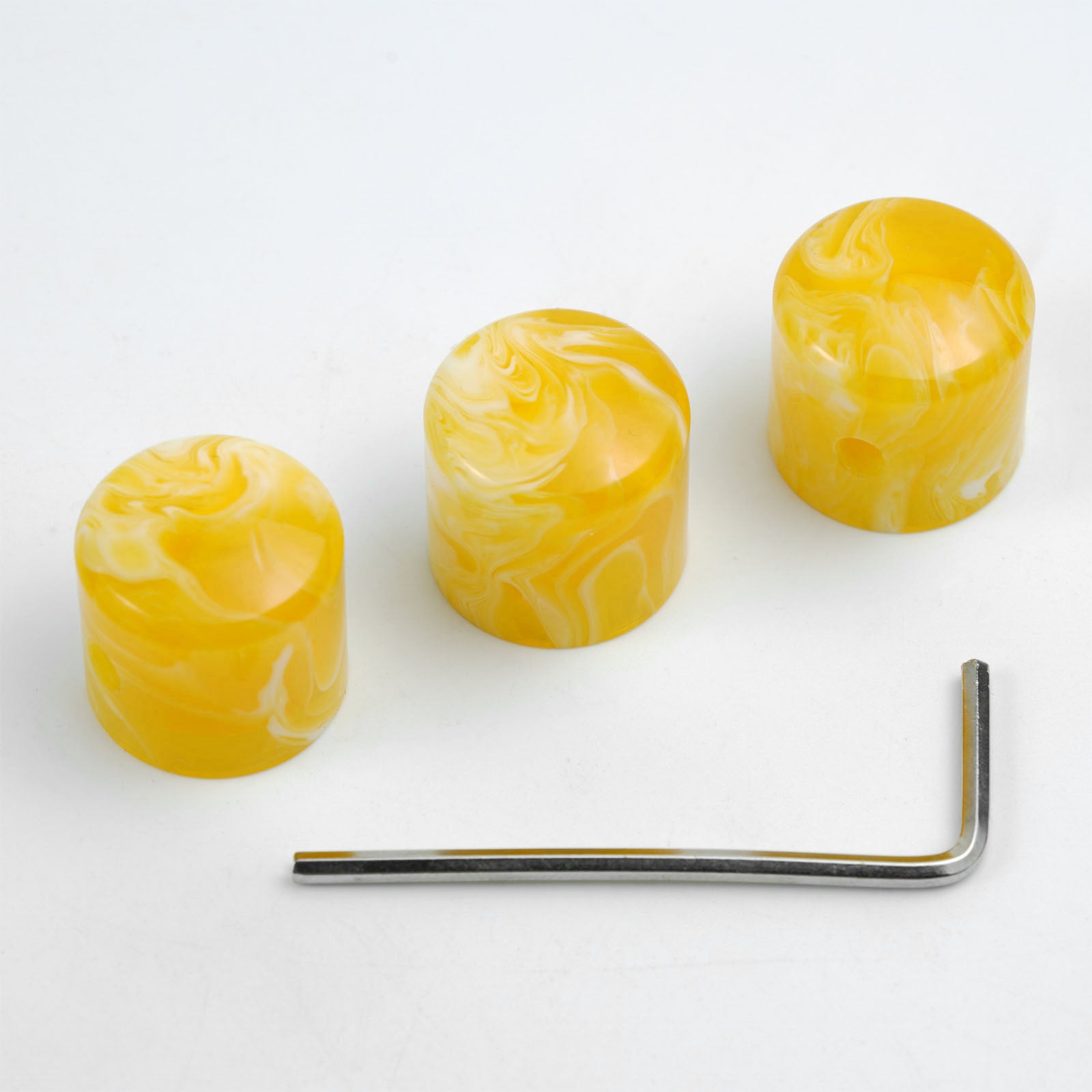 Guyker CKB040 Resin Guitar Control Knobs for Electric Guitar - 6mm Shaft Fit