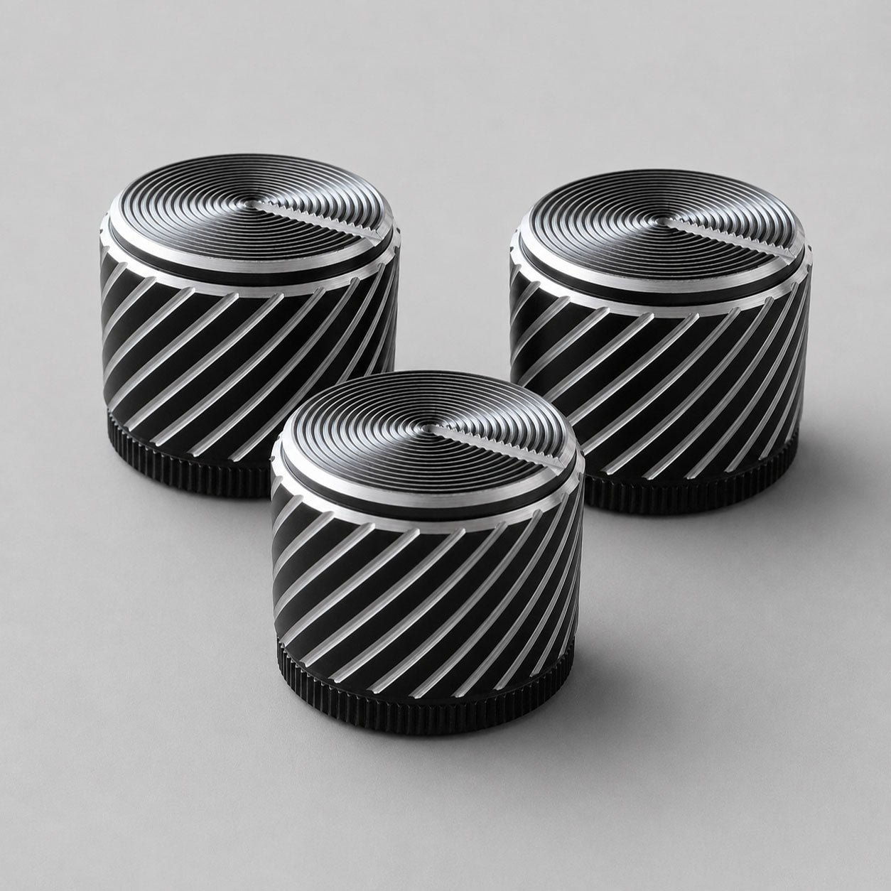 Guyker CKB042 CNC Aluminum Guitar Control Knobs for Electric Guitar - 6mm Shaft Fit