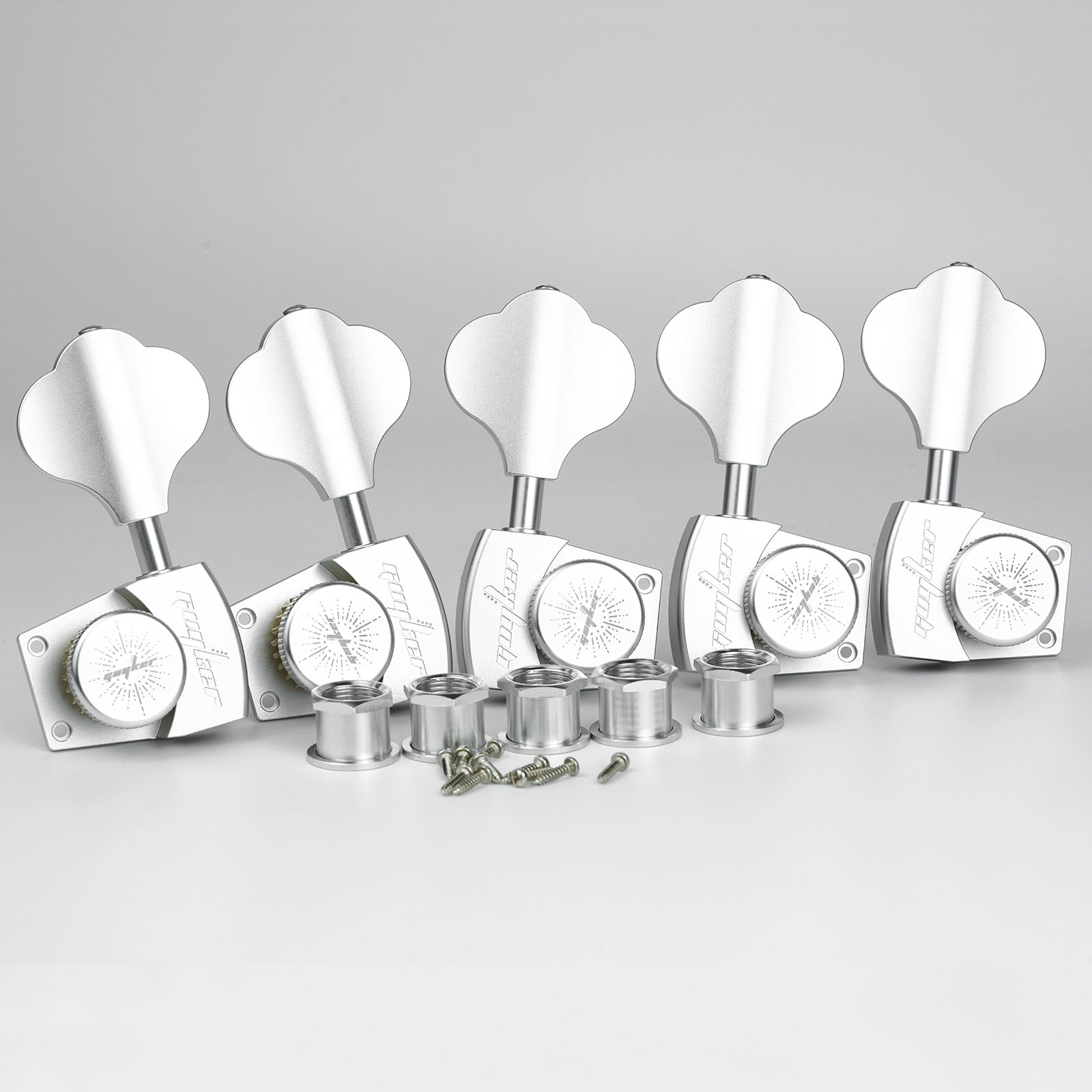 Guyker GKA-3639SP Locking Bass Tuning Machine 1:26 Ratio with CNC Aluminum Alloy Body