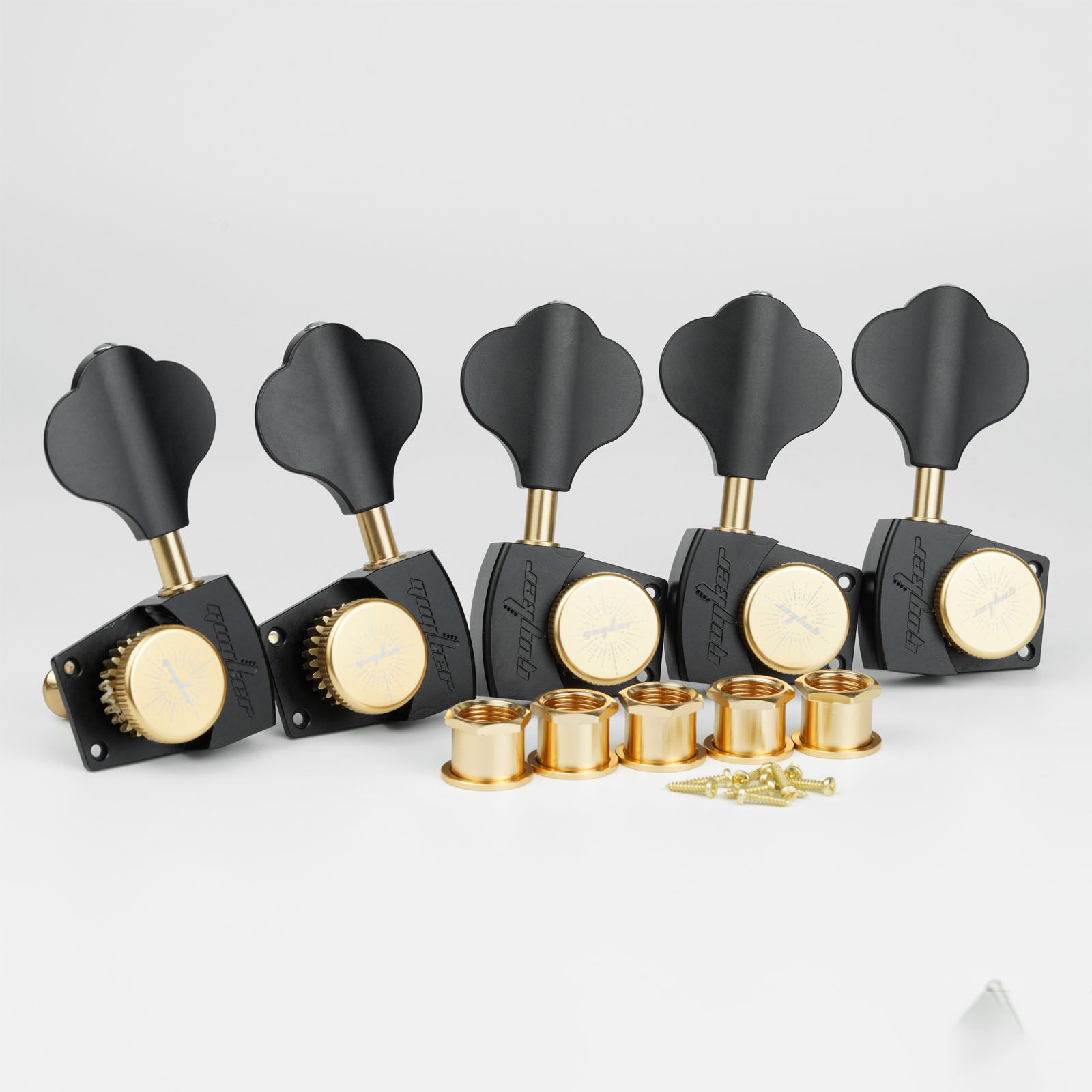 Guyker GKA-3639SP Locking Bass Tuning Machine 1:26 Ratio with CNC Aluminum Alloy Body
