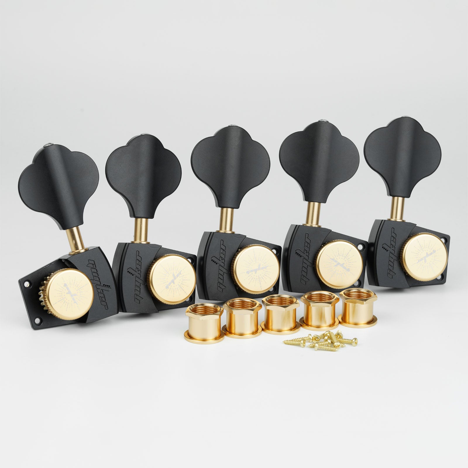 Guyker GKA-3639SP Locking Bass Tuning Machine 1:26 Ratio with CNC Aluminum Alloy Body