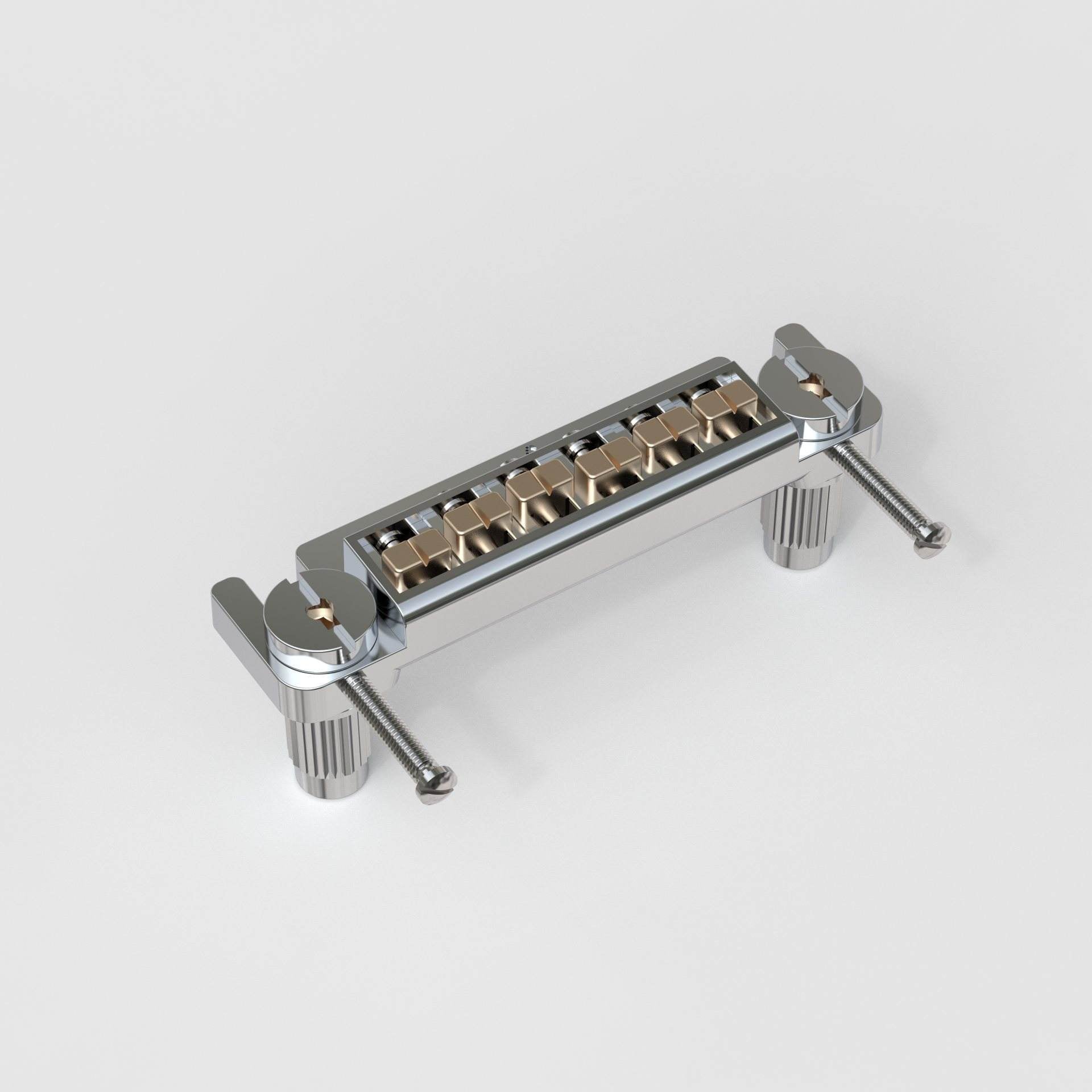 Guyker GM004 Wraparound Guitar Bridge with Locking Stud