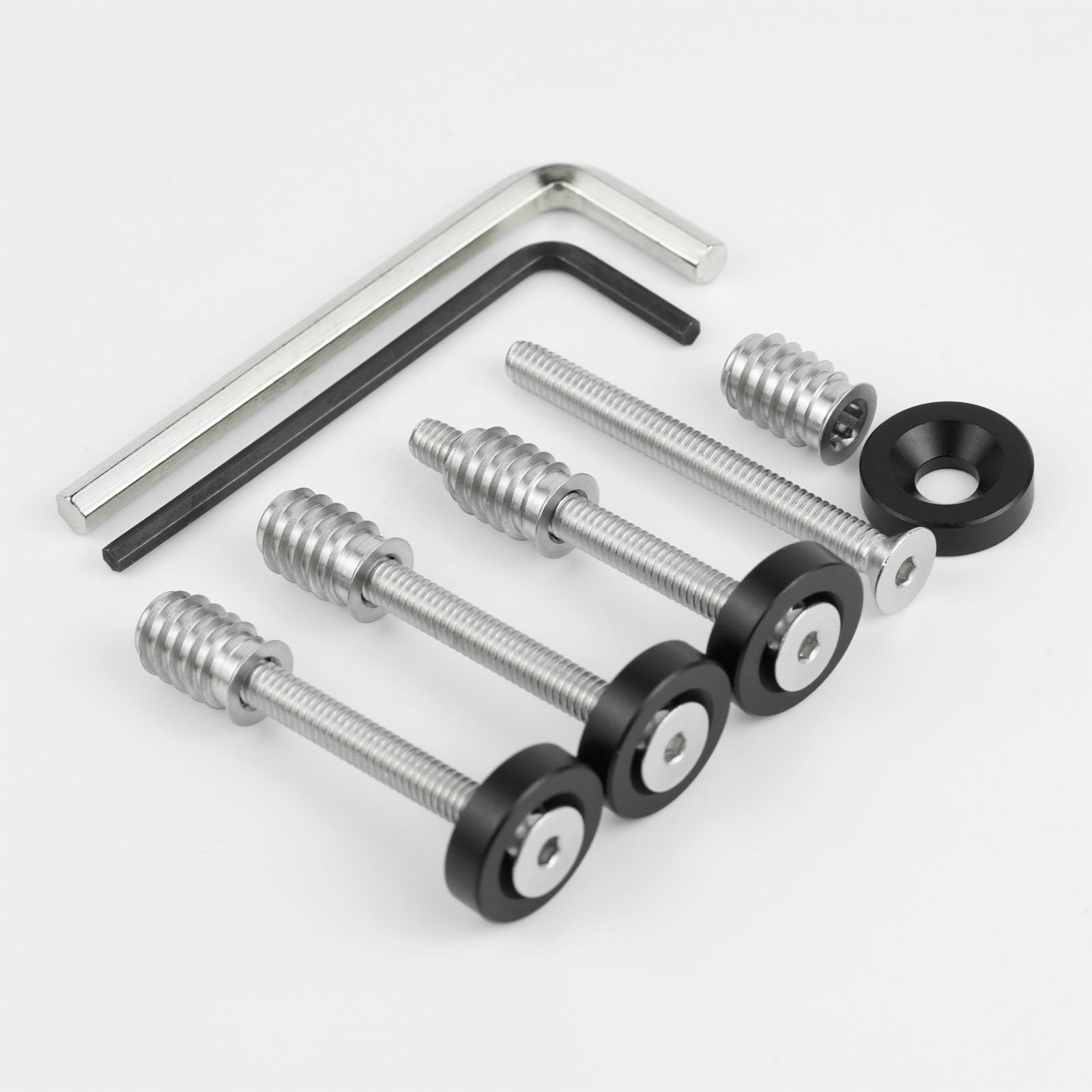 Guyker GN-011 Bolt-On Neck Mounting Screw & Bushing Set