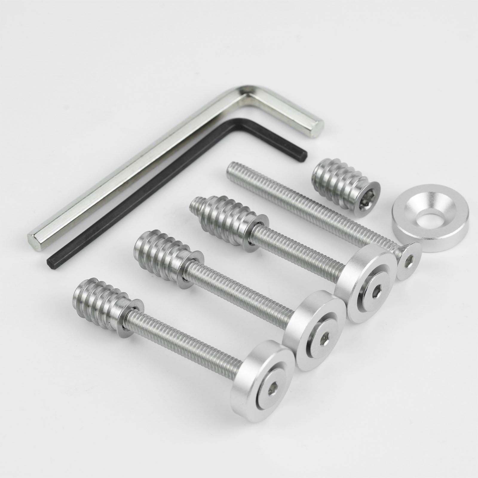 Guyker GN-011 Bolt-On Neck Mounting Screw & Bushing Set