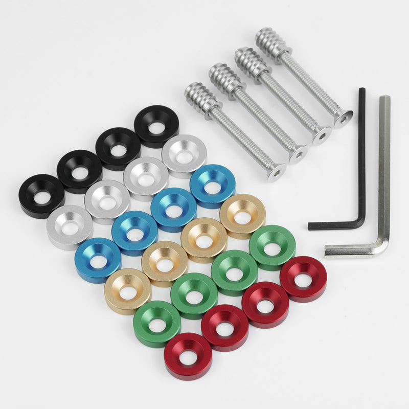 Guyker GN-011 Bolt-On Neck Mounting Screw & Bushing Set