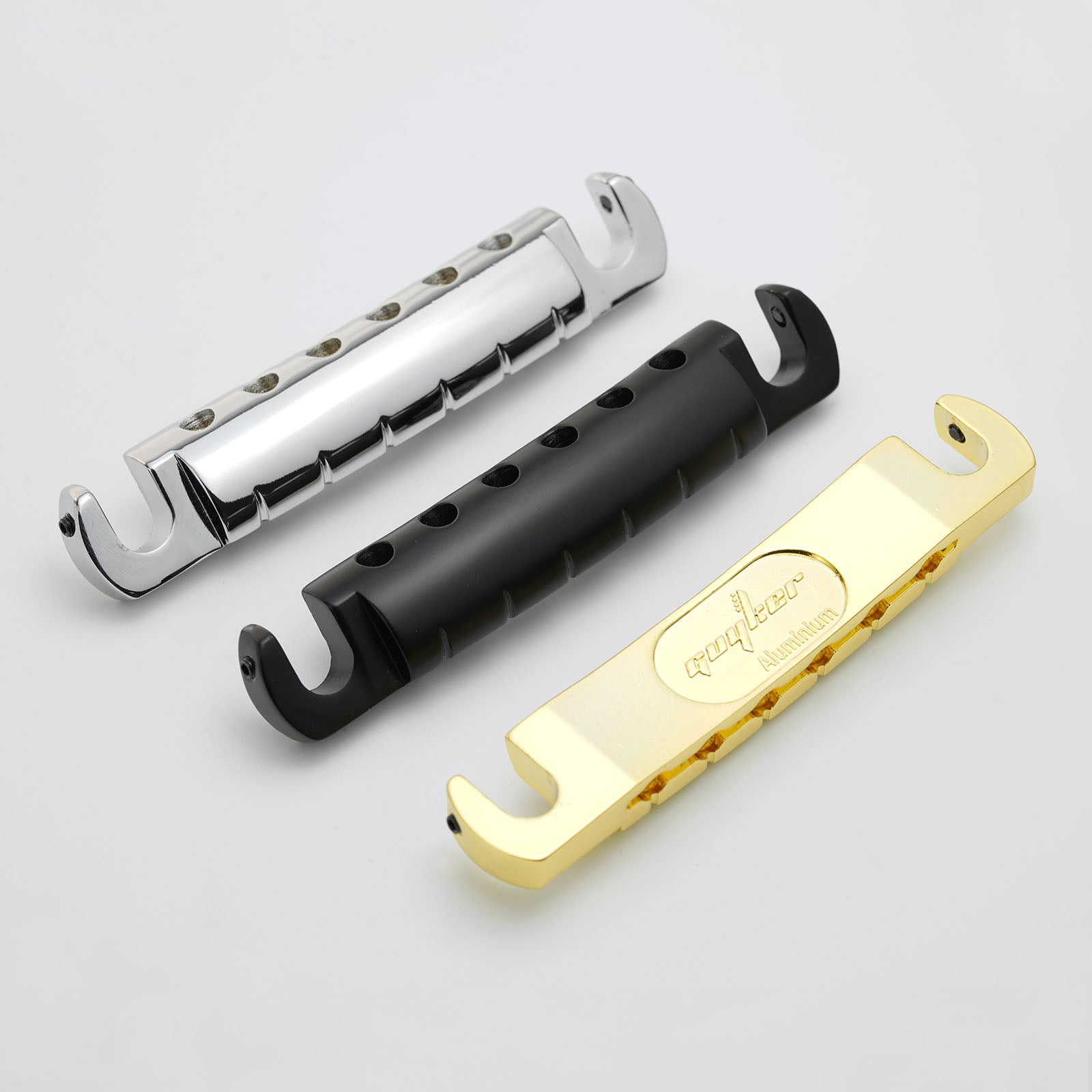 Guyker GS002 Upgraded Stop Bar Tailpiece for Electric Guitar, Aluminum Alloy