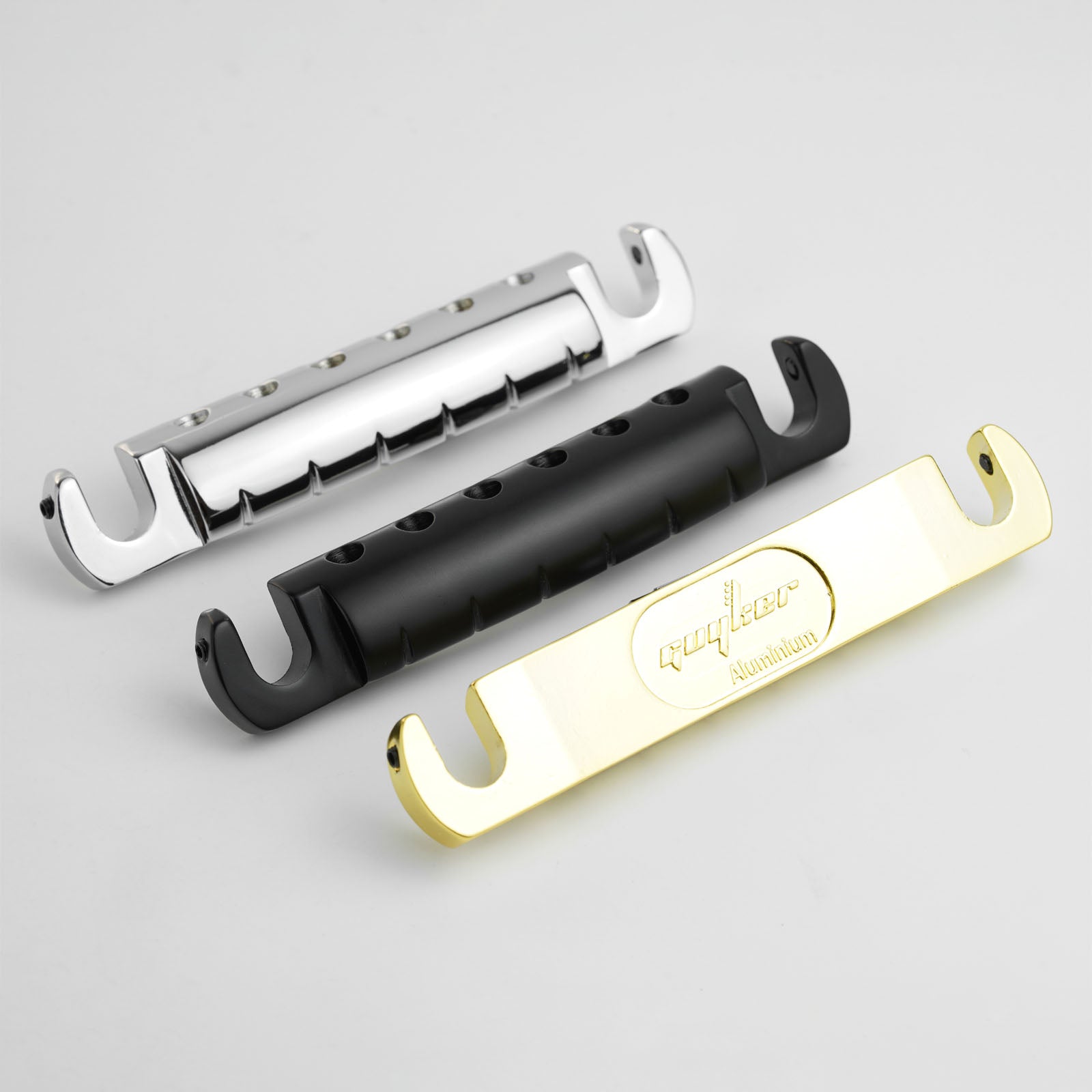 Guyker GS002 Upgraded Stop Bar Tailpiece for Electric Guitar, Aluminum Alloy