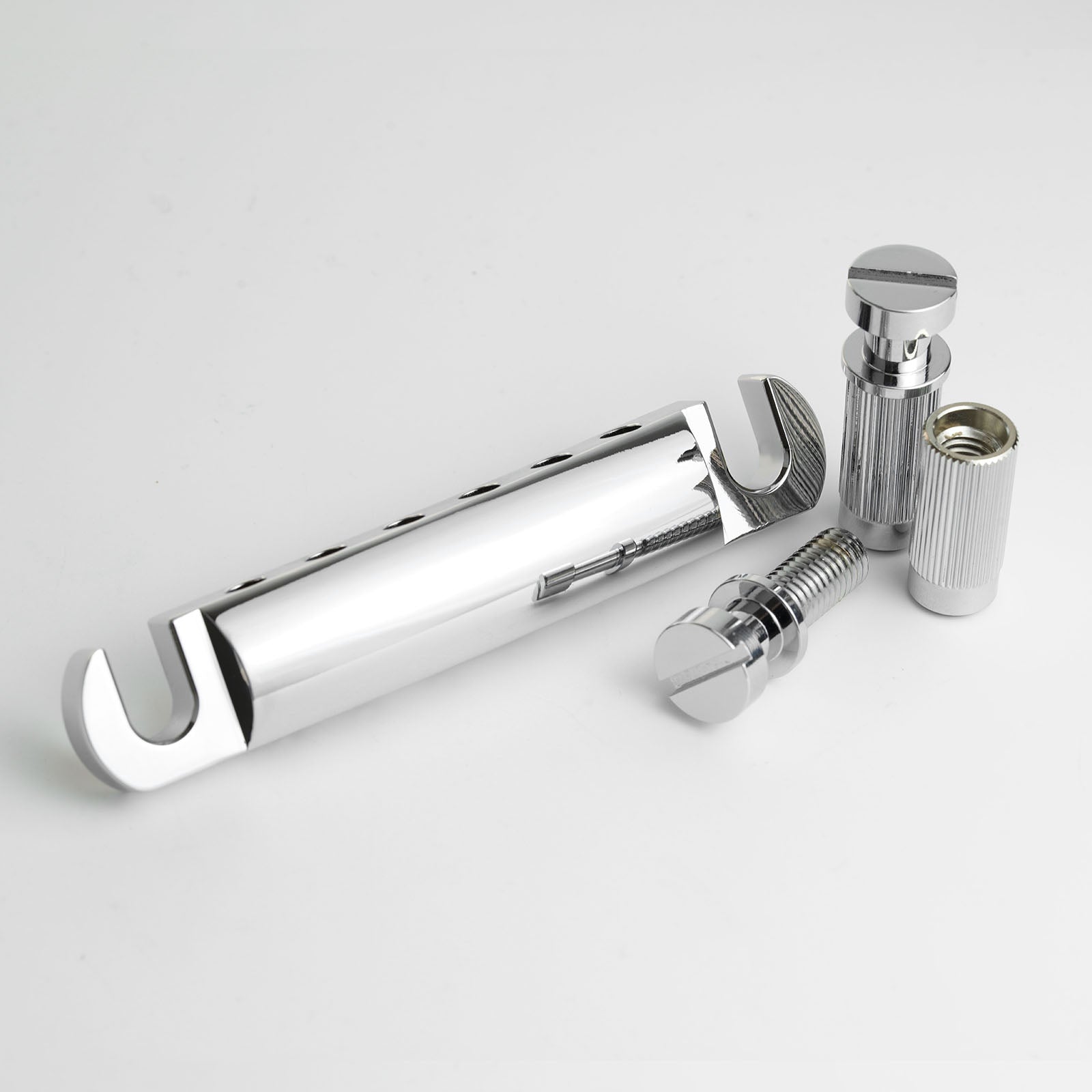 Guyker GSA001-T Guitar Tailpiece – CNC Machined Aerospace Aluminum Alloy