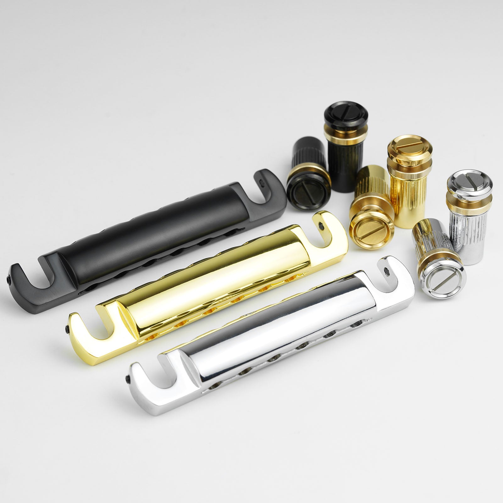 Guyker GSA001 CNC Aluminum Stop Tailpiece for LP Guitar