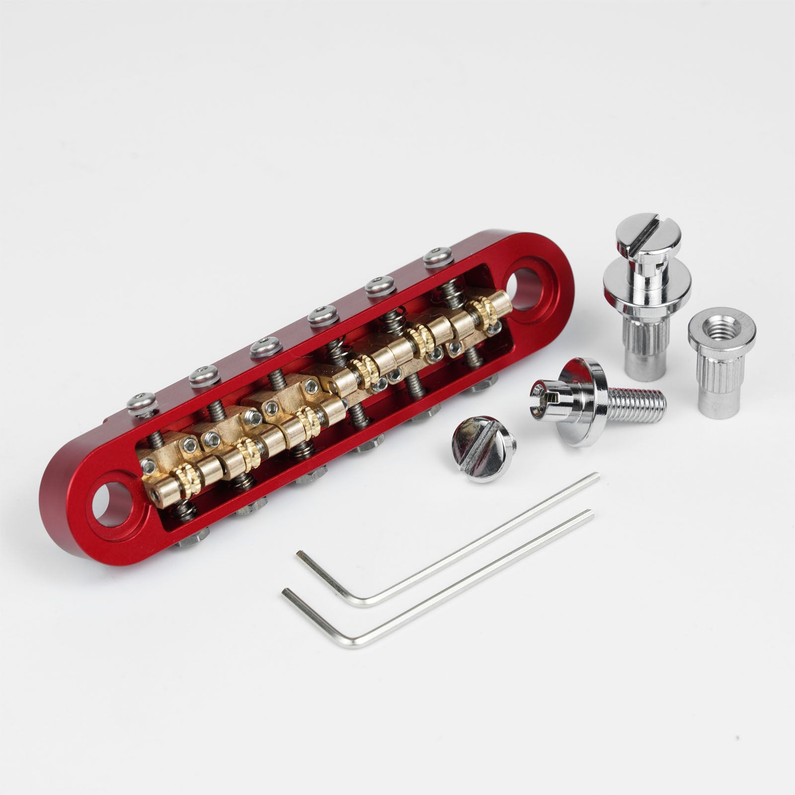 Guyker Guitar Bridge GMA-016B with Adjustable String Spacing