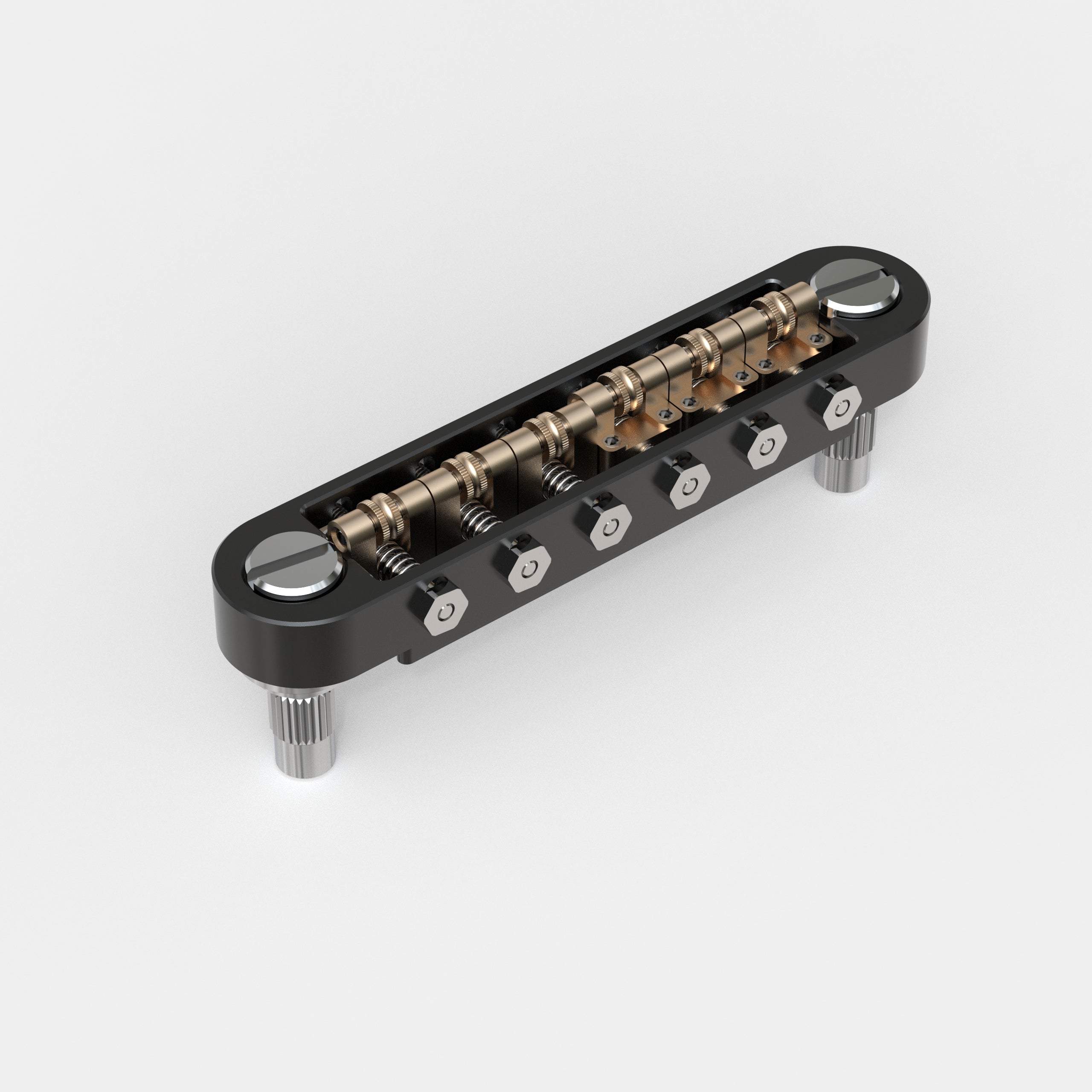 Guyker Guitar Bridge GMA-016B with Adjustable String Spacing
