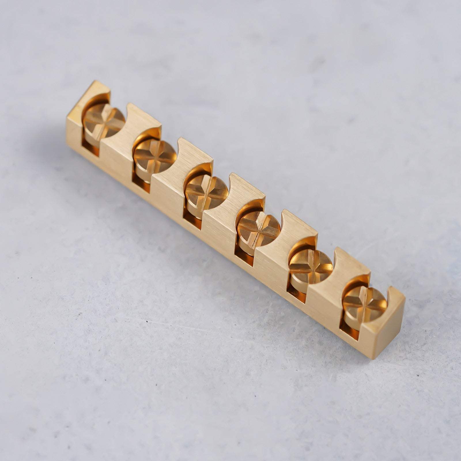 Guyker Height Curved Adjustable Bell Brass Guitar Nut for ST/TL Electric Guitars - Guyker