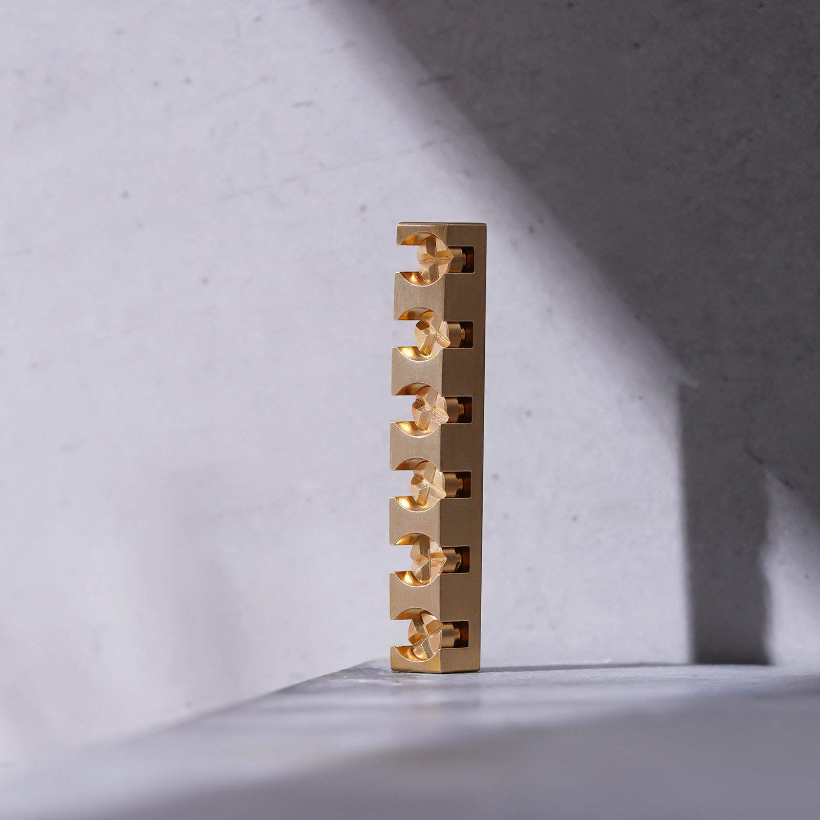 Guyker Height Curved Adjustable Bell Brass Guitar Nut for ST/TL Electric Guitars - Guyker