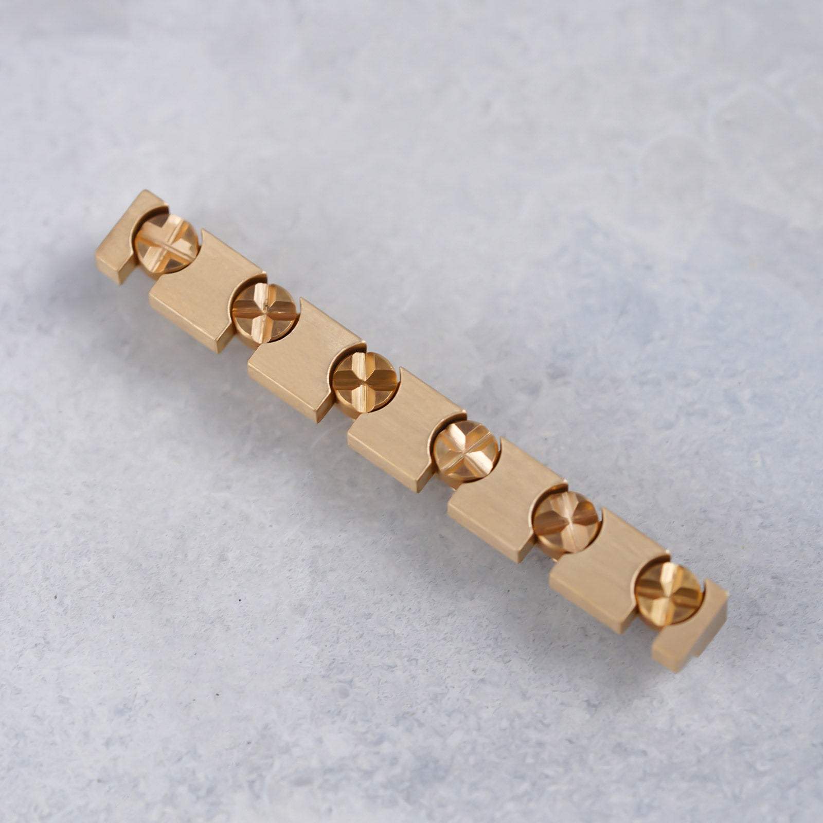 Guyker Height Curved Adjustable Bell Brass Guitar Nut for ST/TL Electric Guitars - Guyker