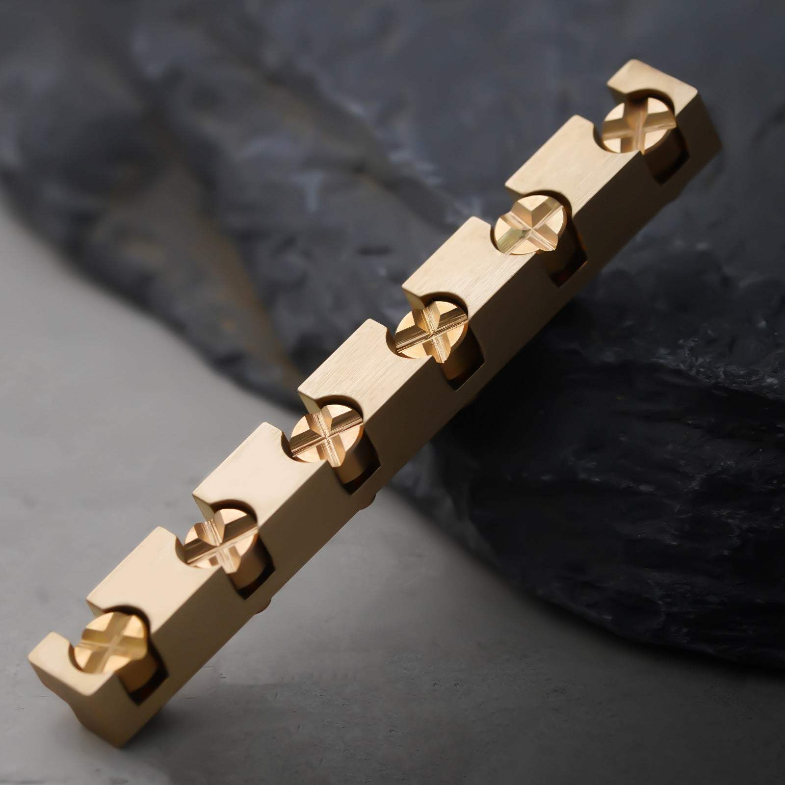 Guyker Height Curved Adjustable Bell Brass Guitar Nut for ST/TL Electric Guitars - Guyker