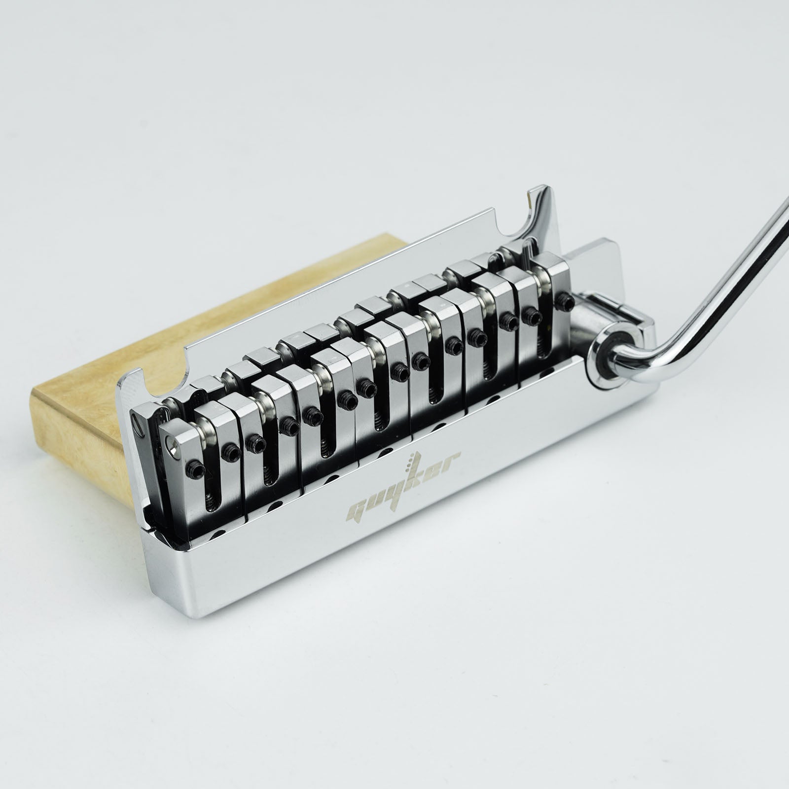 Guyker 7-String ST Tremolo Bridge 2-Point Brass Saddles & Block GG1009-7
