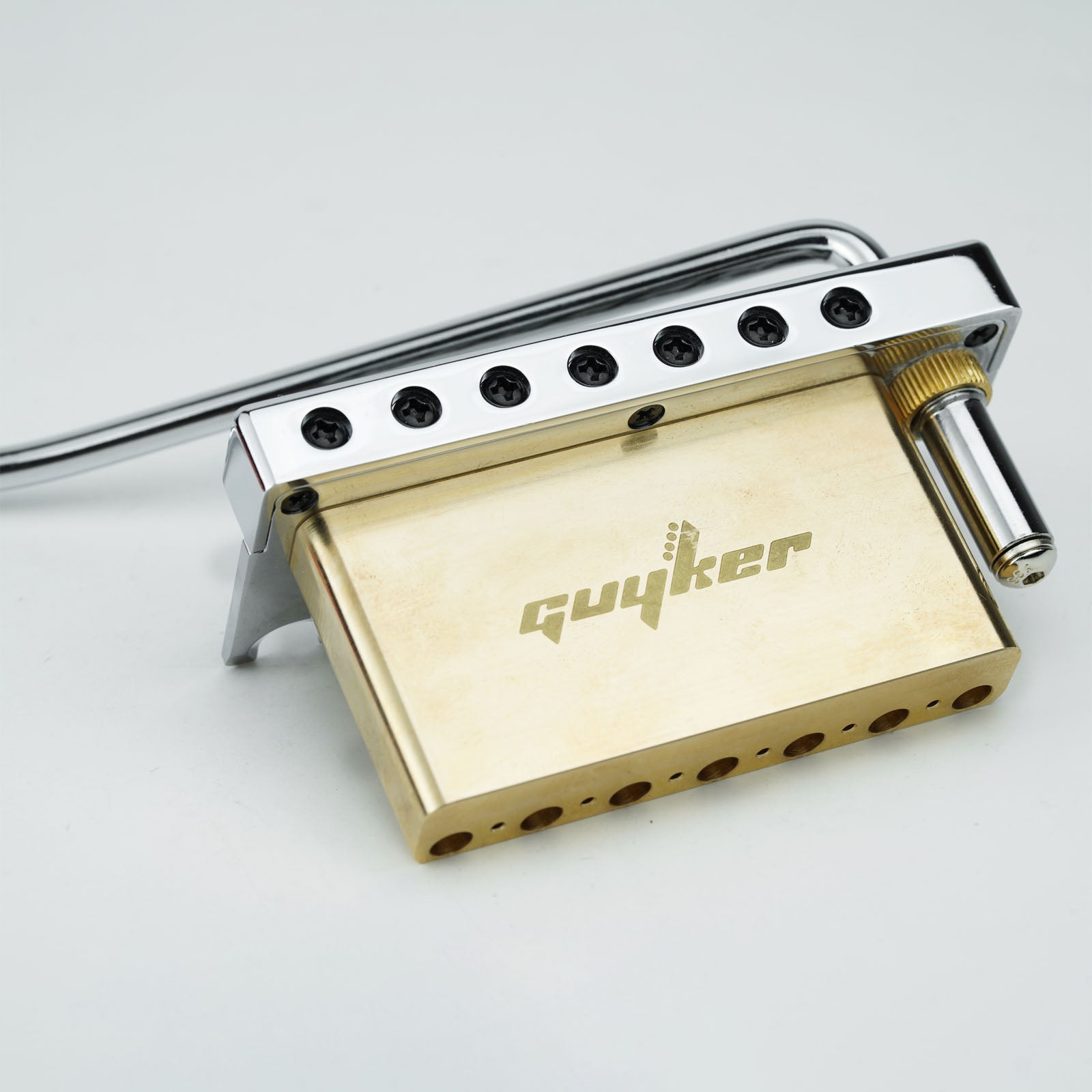 Guyker 7-String ST Tremolo Bridge 2-Point Brass Saddles & Block GG1009-7