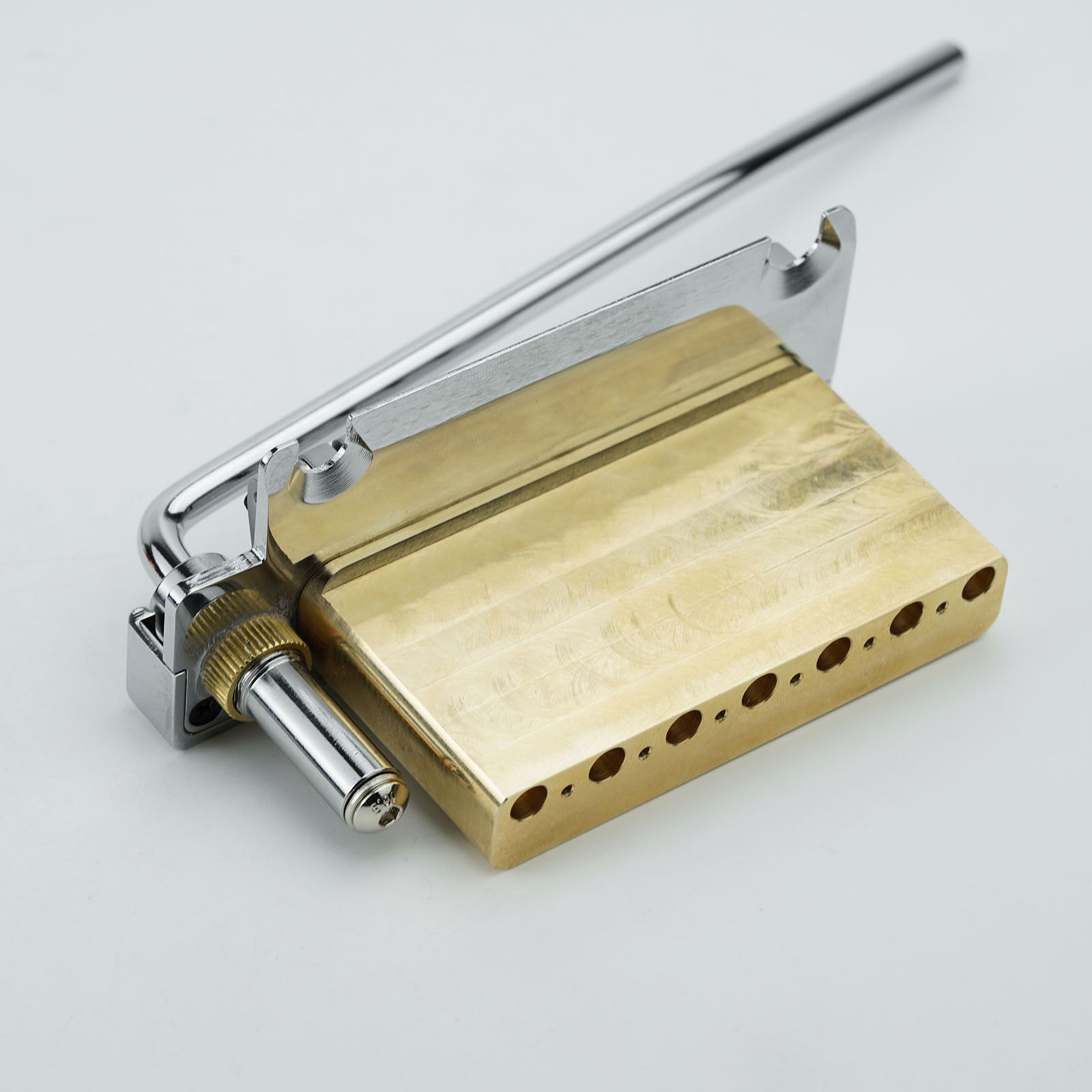 Guyker 7-String ST Tremolo Bridge 2-Point Brass Saddles & Block GG1009-7