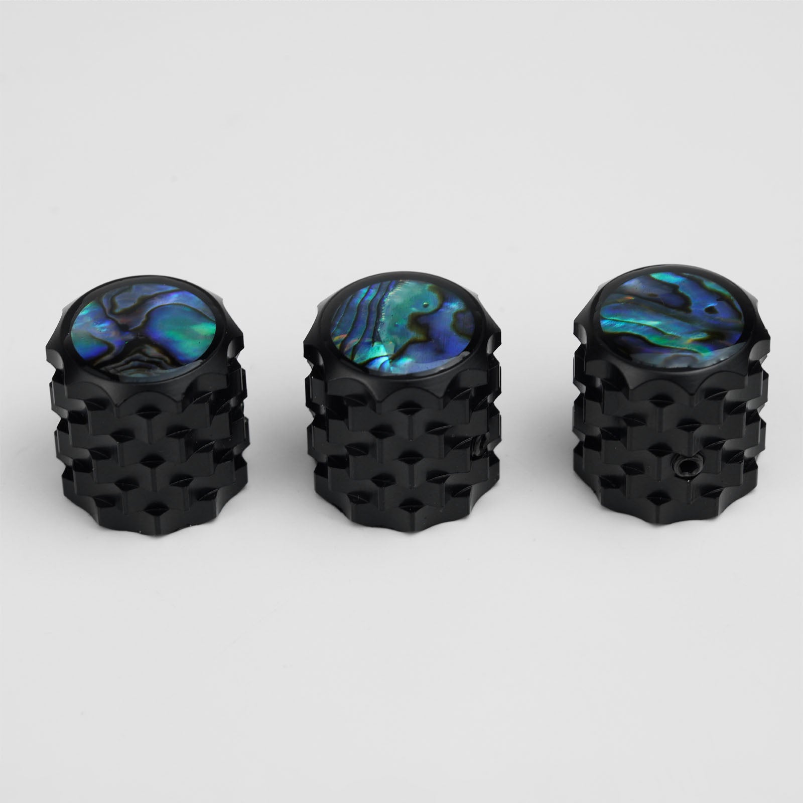 Guyker CKB028C Control Knob Shell Inlay 6.3mm for Electric Guitar & Bass