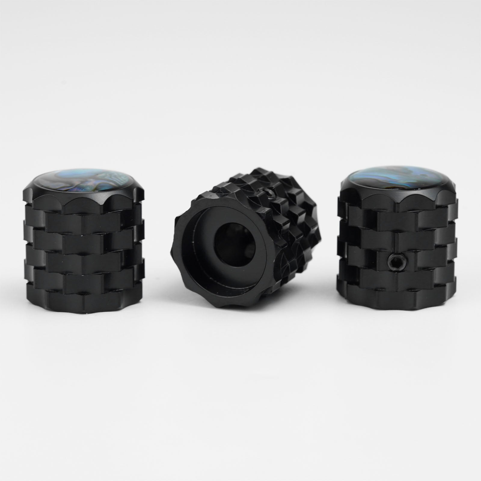 Guyker CKB028C Control Knob Shell Inlay 6.3mm for Electric Guitar & Bass