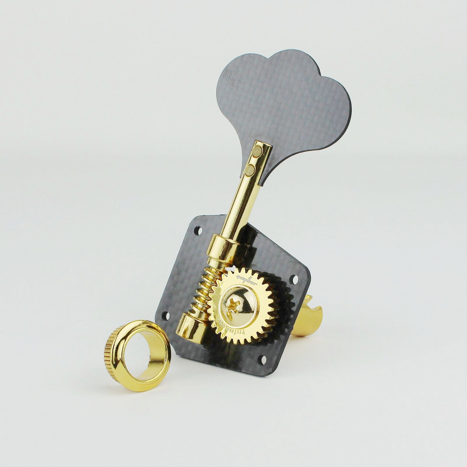 Guyker Carbon Fiber Bass Tuning Pegs 1:28 gear ratio GK 530T-13