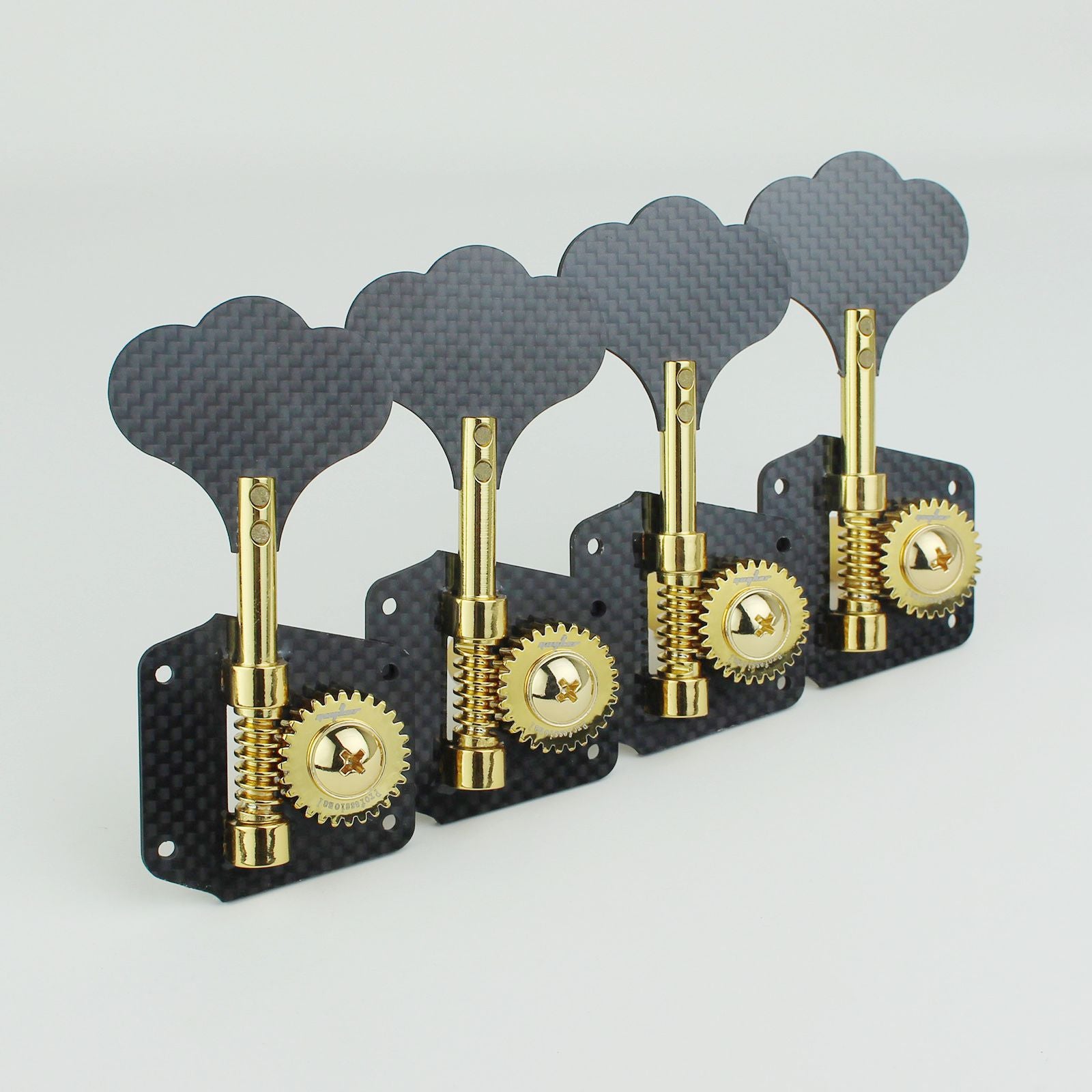 Guyker Carbon Fiber Bass Tuning Pegs 1:28 gear ratio GK 530T-7