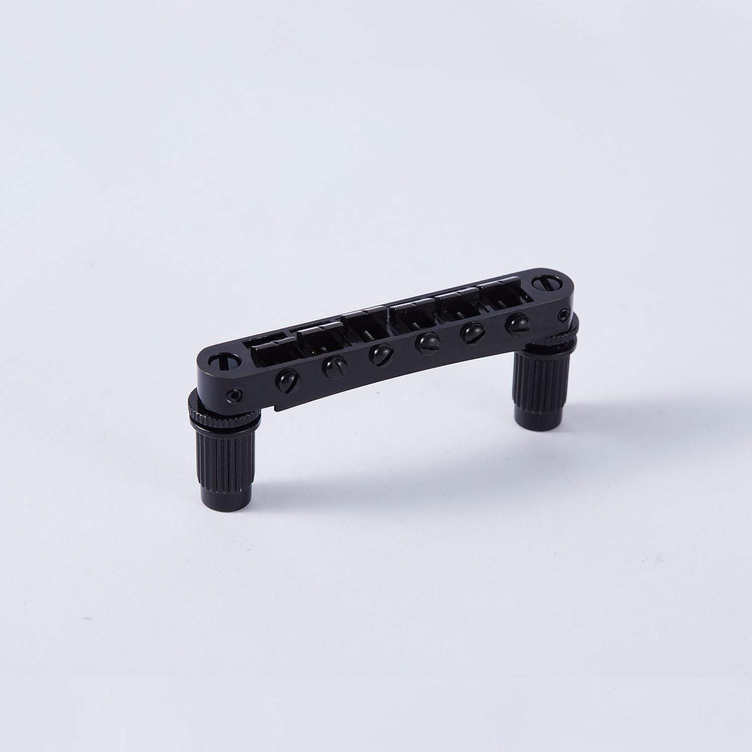 Guyker Electric Guitar Saddle Bridge Brass Saddles Zinc Base GM003