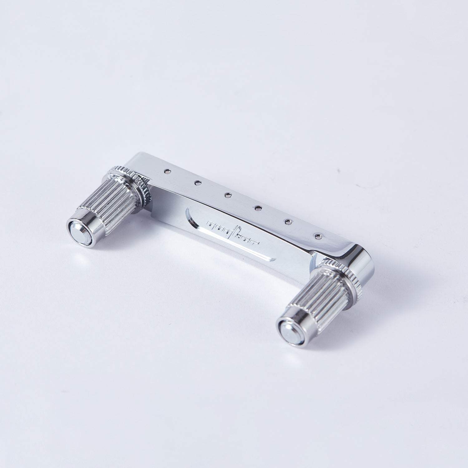 Guyker Electric Guitar Saddle Bridge Brass Saddles Zinc Base GM003