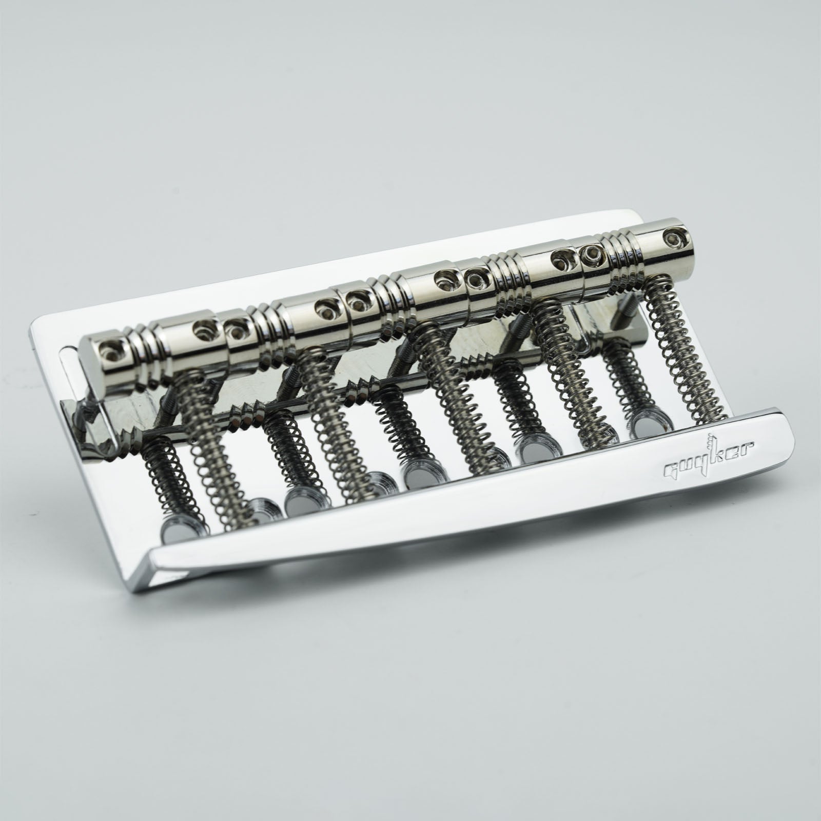 Guyker GB-205 5-String Electric Bass Bridge with Vintage Style Saddles