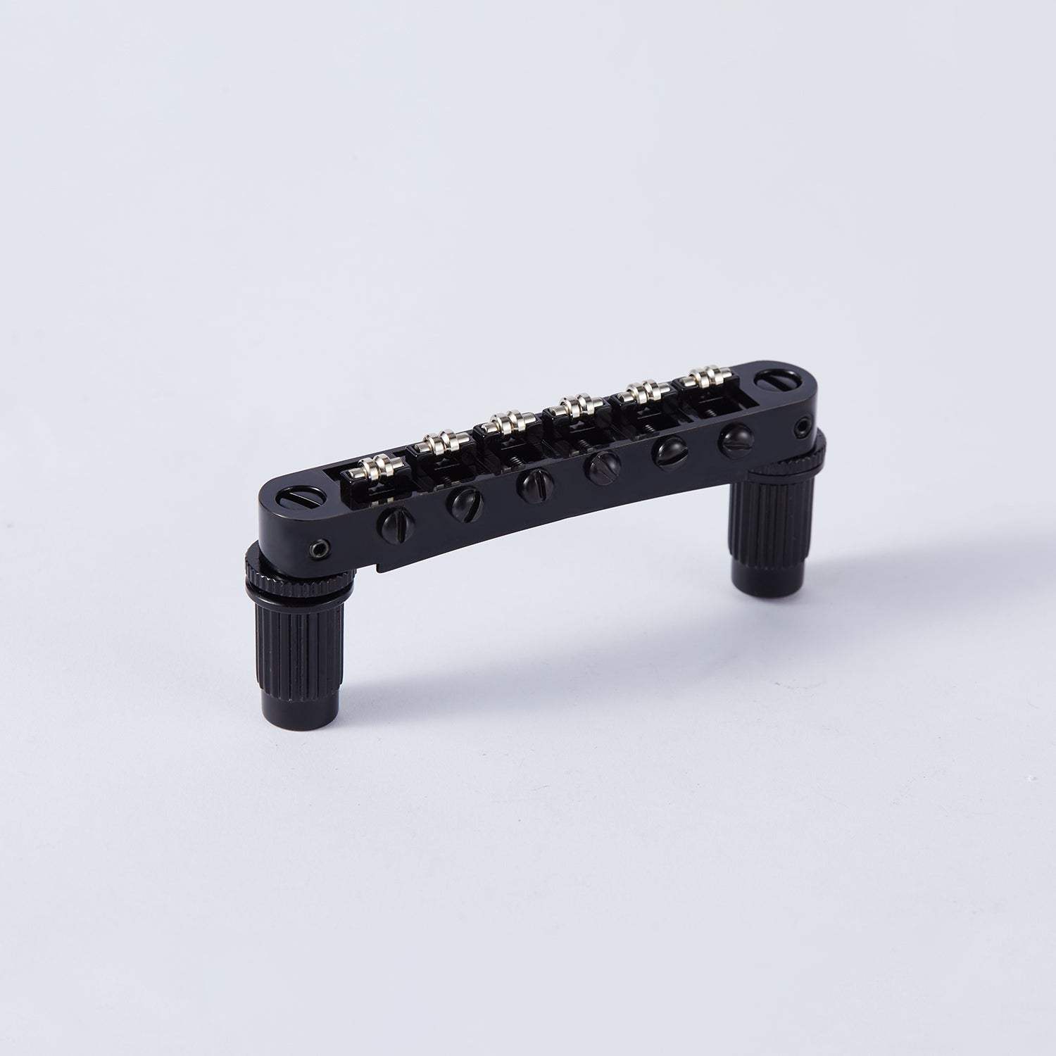 Guyker Guitar Bridge Tune-O-Matic with Roller Saddles For LP Guitar GM005