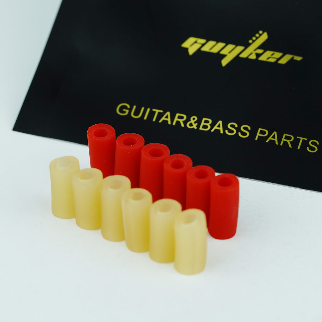 Guyker Guitar Pickup Tubing Rubber Mounting Sleeves for Height Adjustment Pickuptubing001