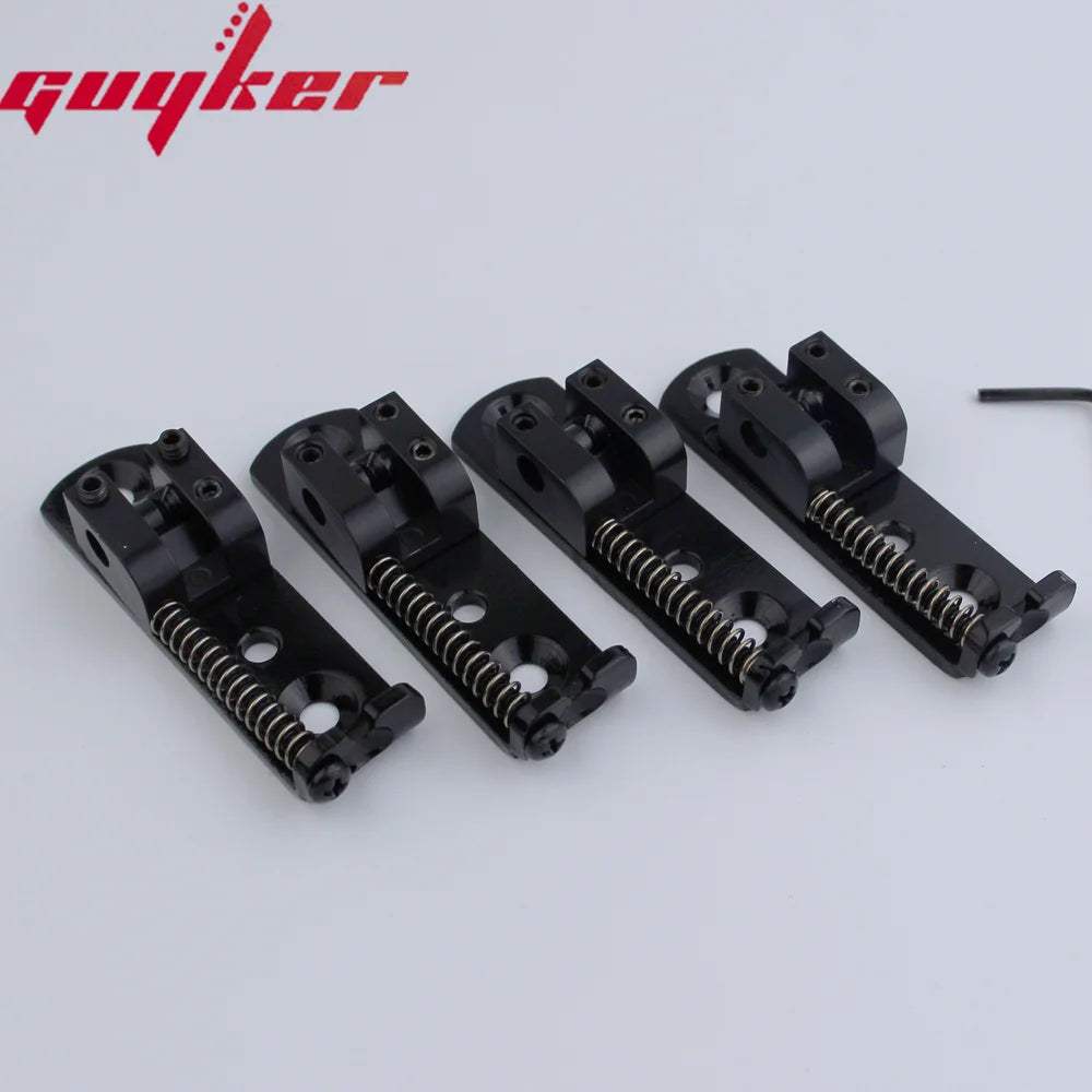 Guyker Individual Bass Bridge Saddle Stainless Steel Through-Body WTD