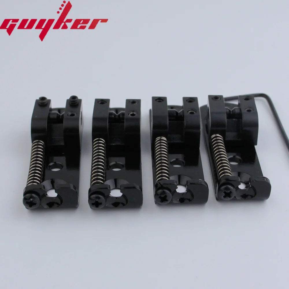 Guyker Individual Bass Bridge Saddle Stainless Steel Through-Body WTD