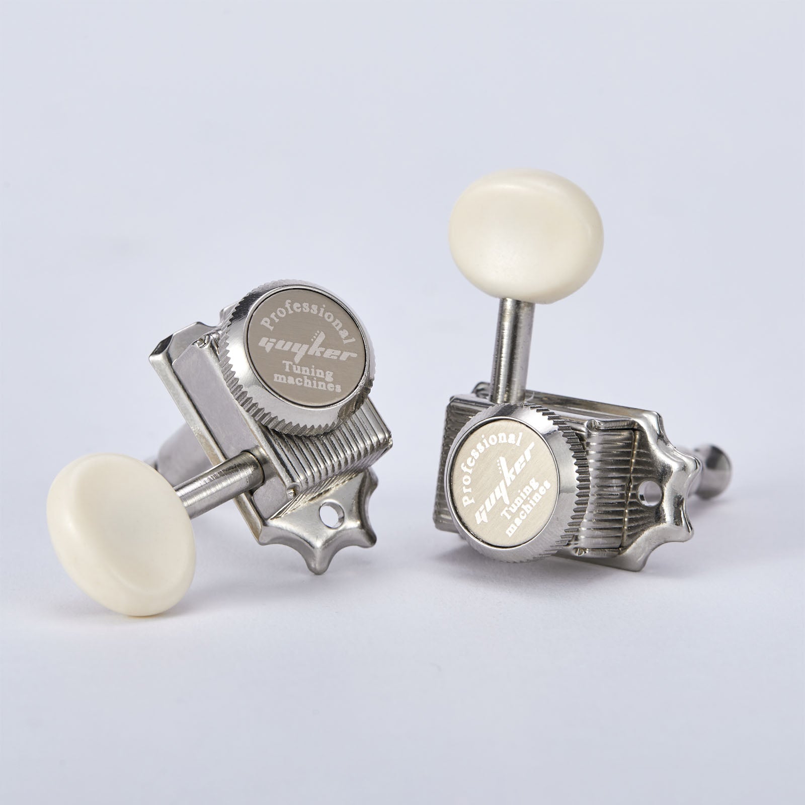 Guyker Ivory Locking Tuners GK 55NSP IV For ST TL Electric Guitar-7