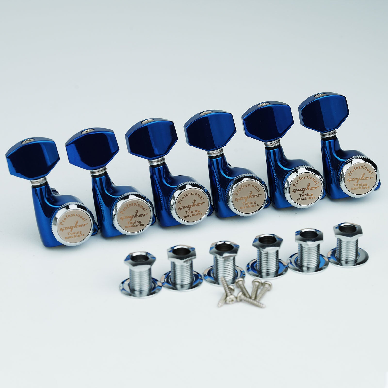Guyker Locking Electric Guitar Machine Heads BK GD GK 501D7SP-7