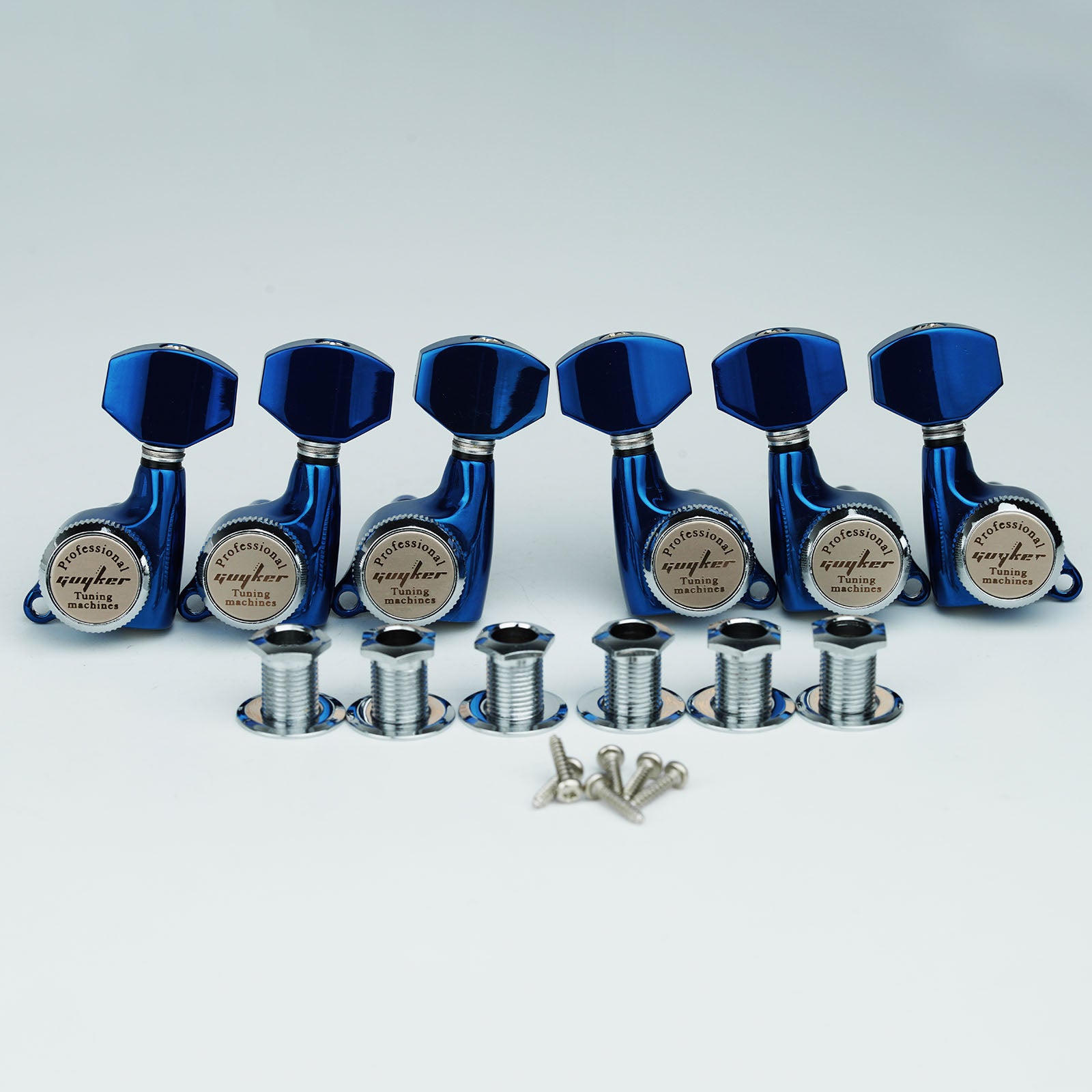 Guyker Locking Electric Guitar Machine Heads BK GD GK 501D7SP-8