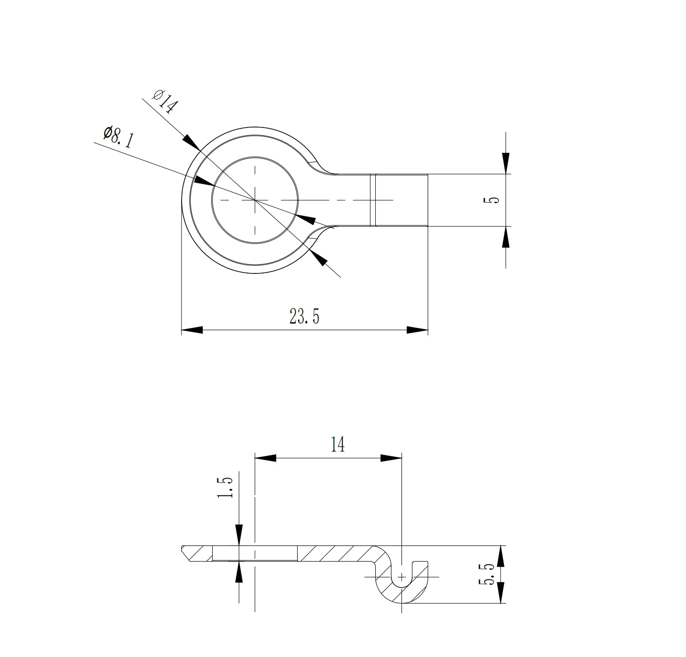 Guyker SR9 Electric Guitar Head String Retainer