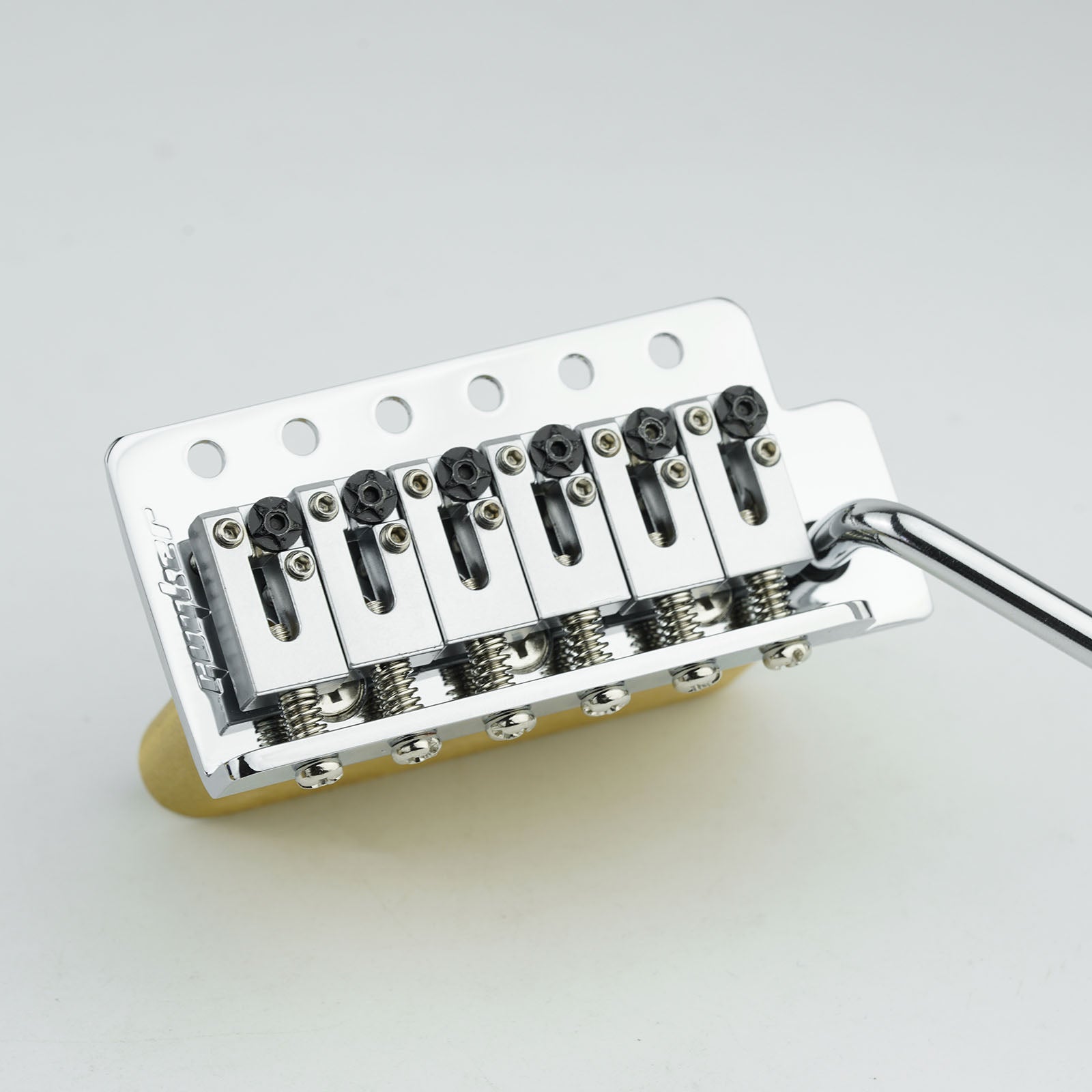 Guyker ST Tremolo Bridge 2-Point with Locking Saddles 10.5mm Spacing GG1001-S