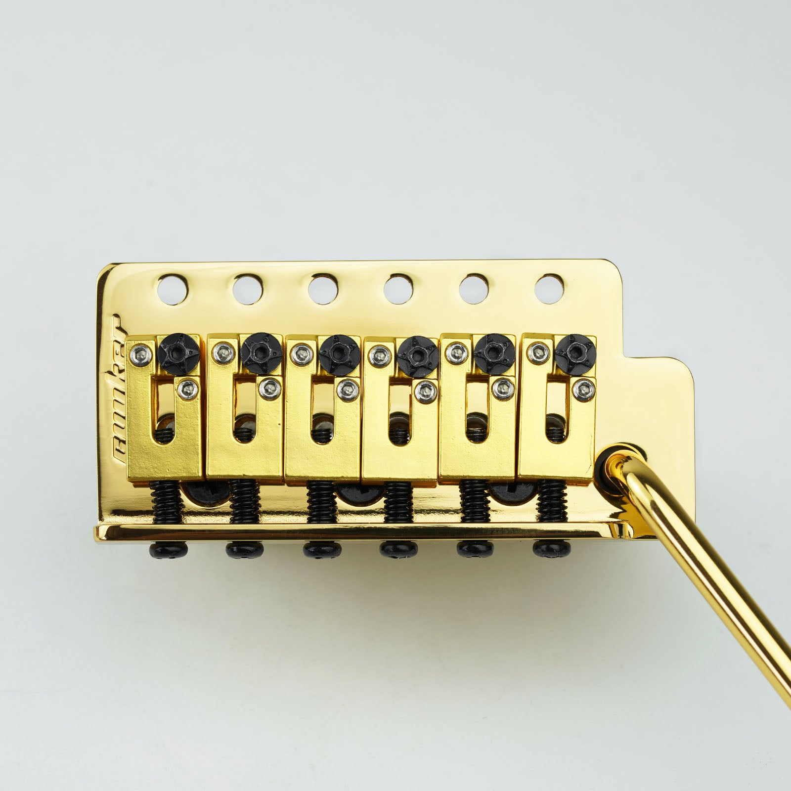 Guyker ST Tremolo Bridge 2-Point with Locking Saddles 10.5mm Spacing GG1001-S